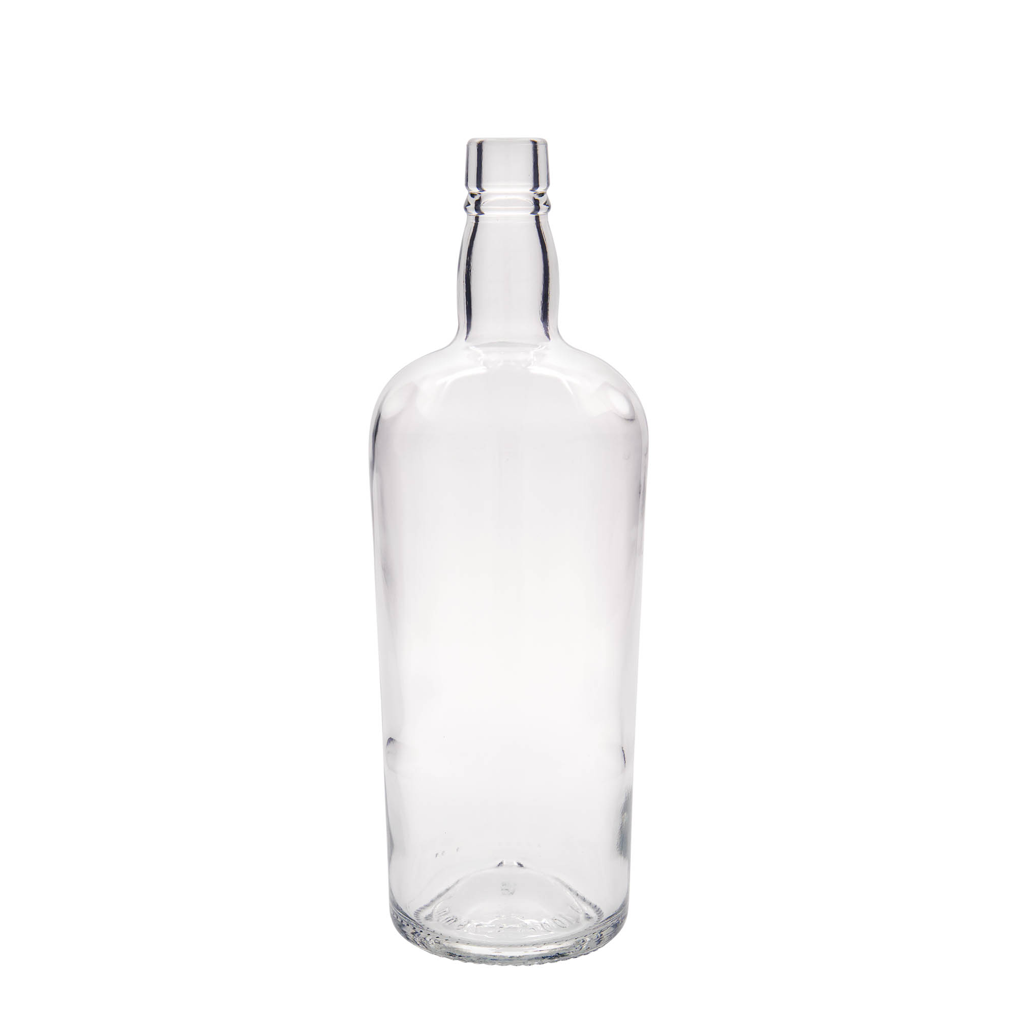1000 ml sklenená fľaša 'Edinburgh', hrdlo: korok 1000 ml sklenená fľaša 'Edinburgh', hrdlo: korok