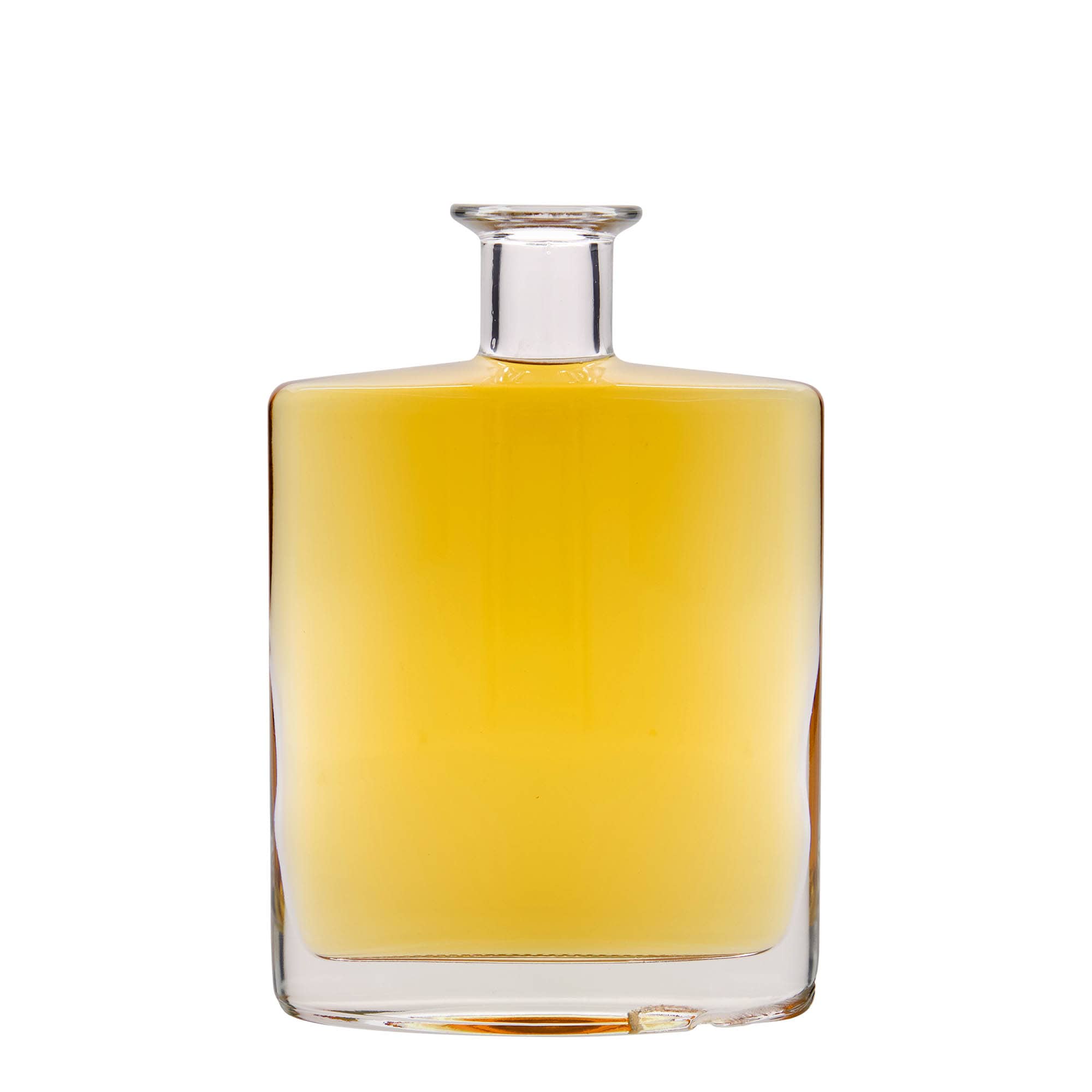 700 ml sklená fľaša „Zorbas“, oválna, hrdlo: korok