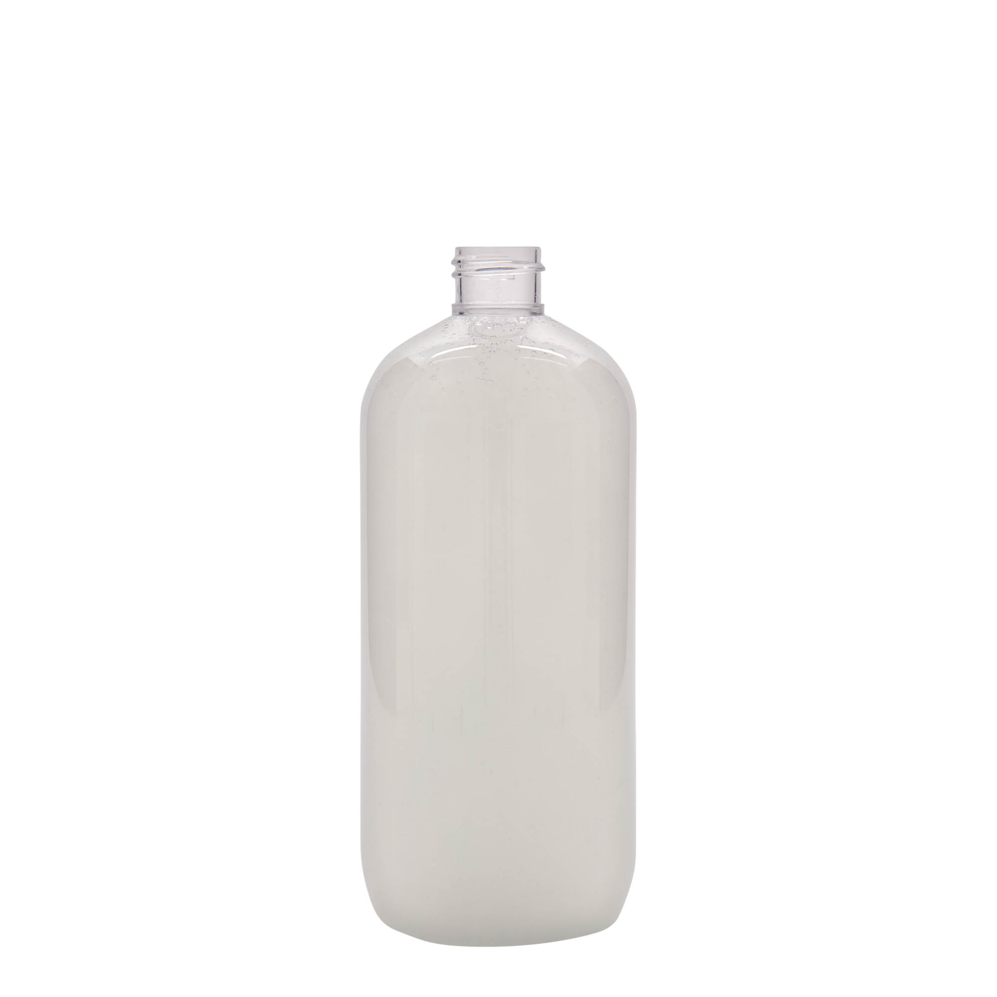 500 ml PET fľaša 'Boston', plast, hrdlo: 24/410