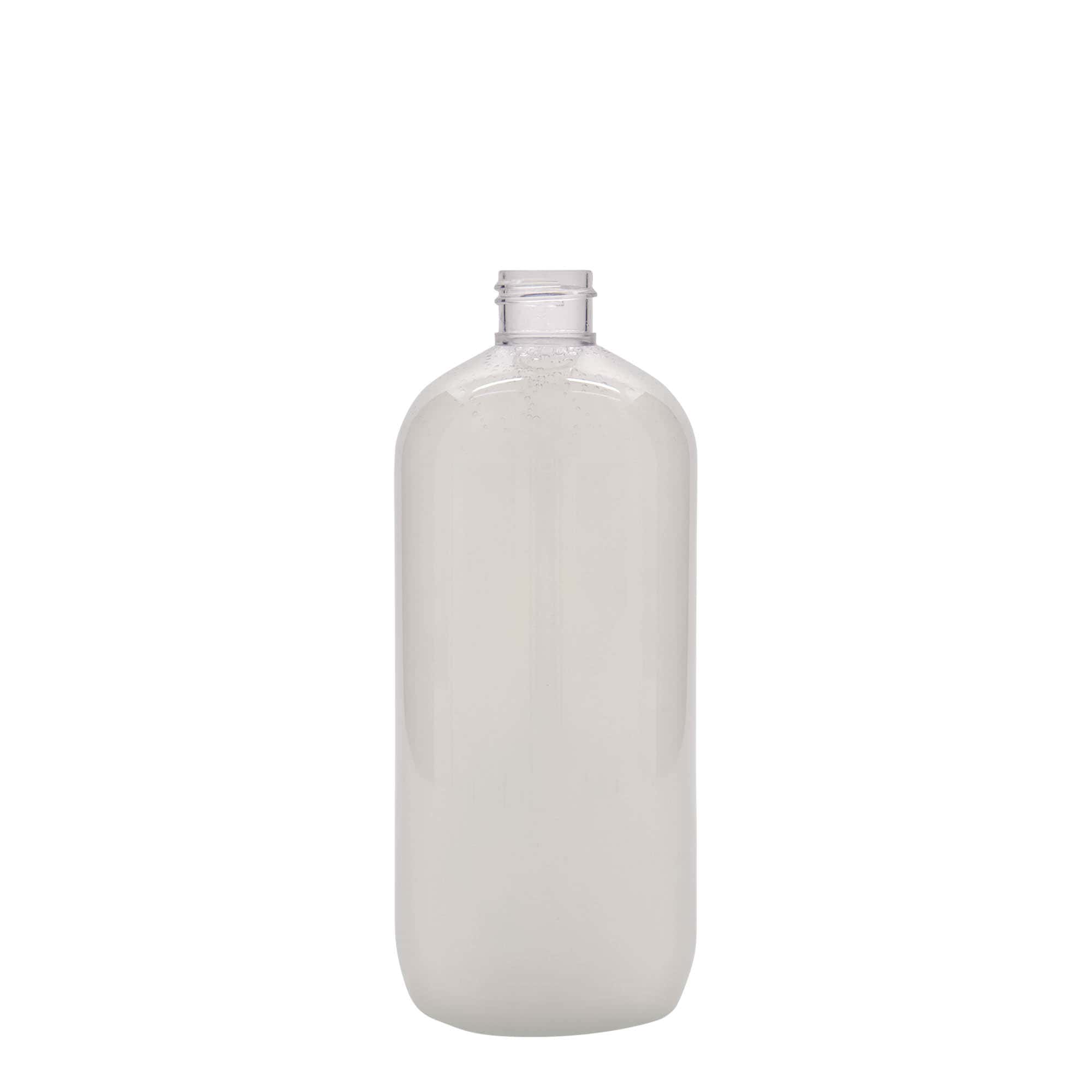 500 ml PET fľaša 'Boston', plast, hrdlo: 24/410 500 ml PET fľaša 'Boston', plast, hrdlo: 24/410