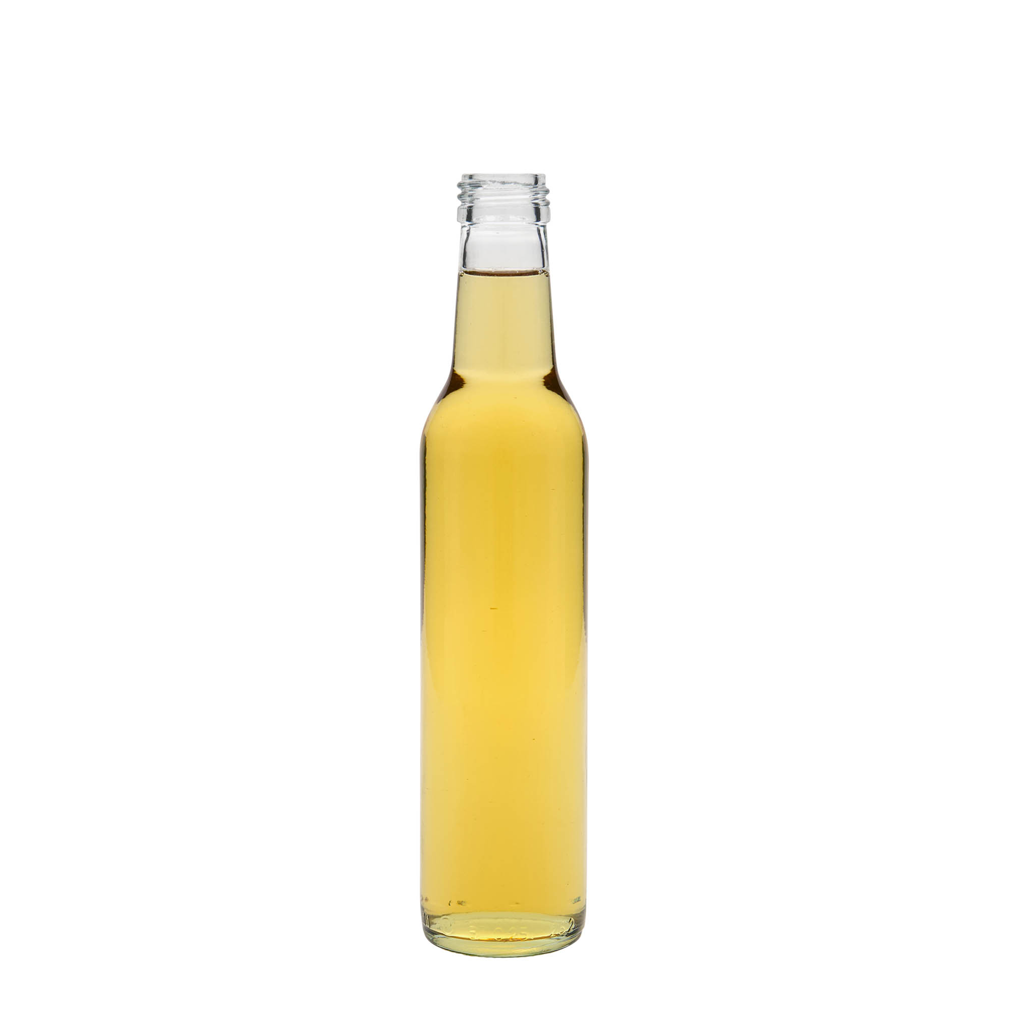 250 ml sklenená fľaša 'Cilindrica', hrdlo: PP 28