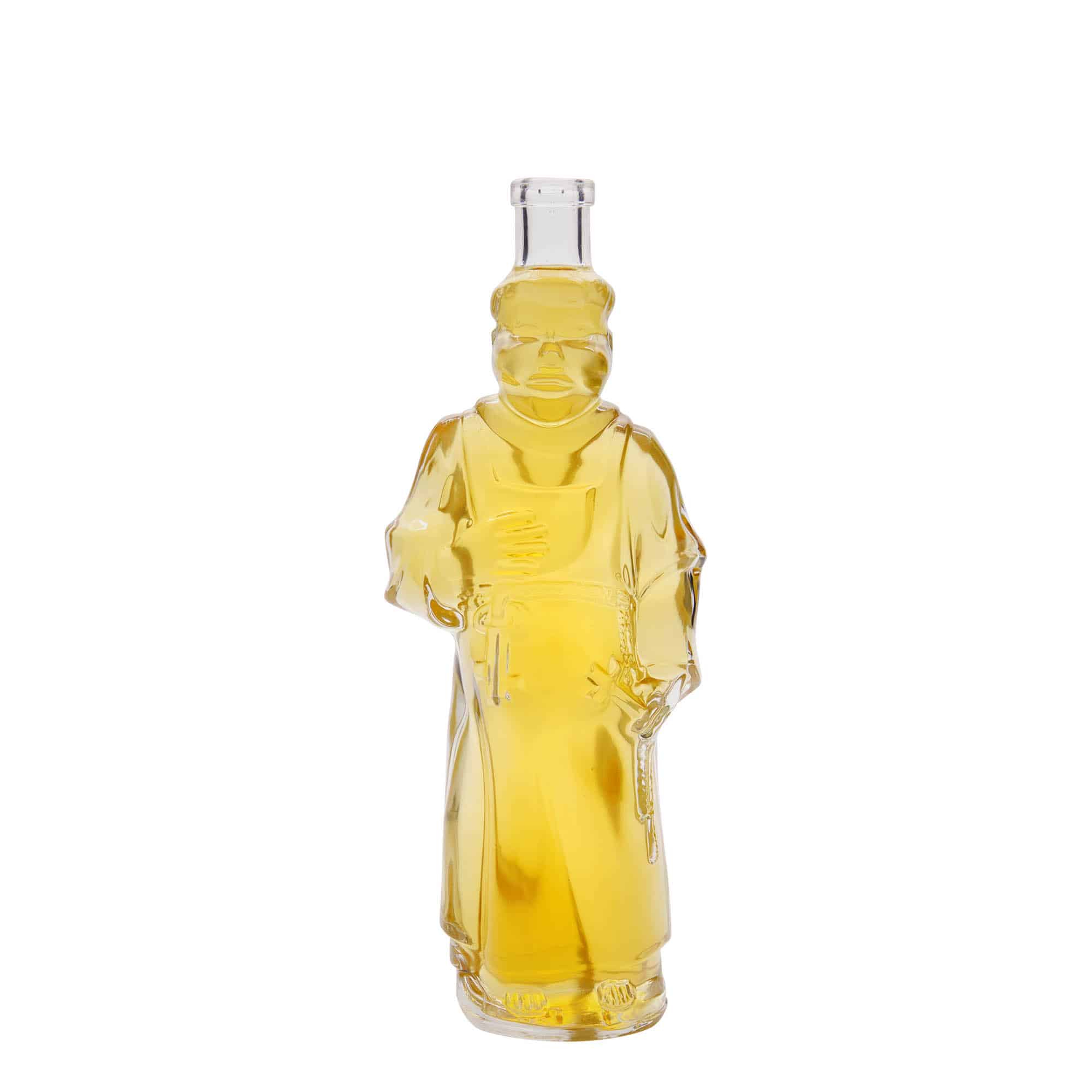 350 ml sklená fľaša „Mních“, hrdlo: korok