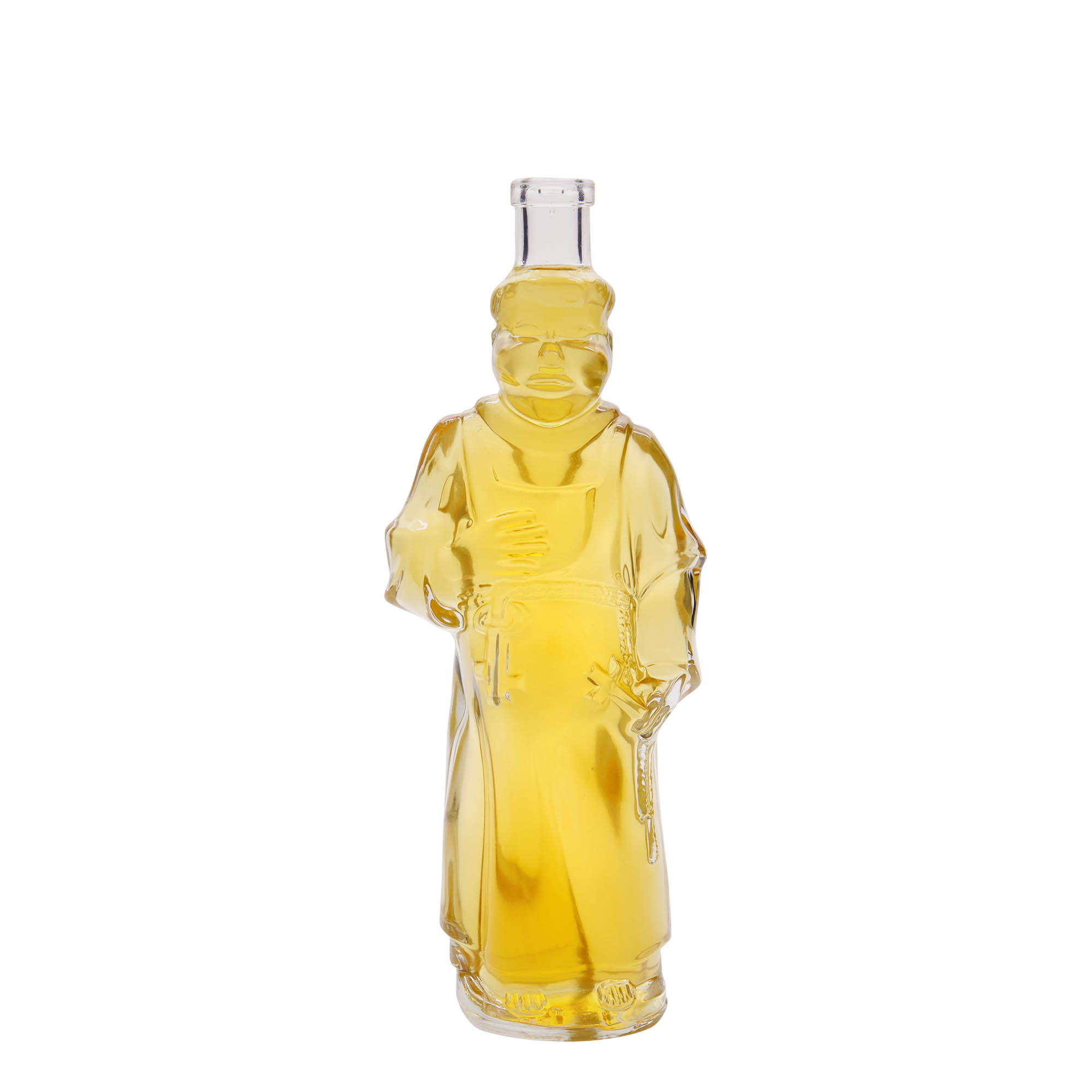 350 ml sklená fľaša „Mních“, hrdlo: korok