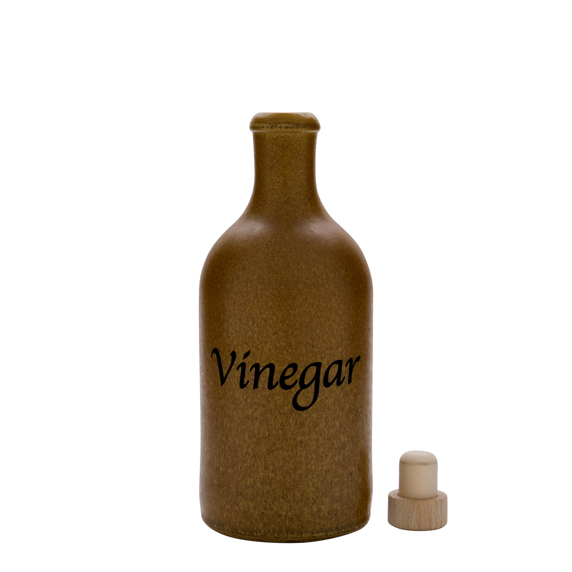 500 ml keramický džbán, motív: ocot, kamenina, hnedo-kryštálový, hrdlo: korkové 500 ml keramický džbán, motív: ocot, kamenina, hnedo-kryštálový, hrdlo: korkové
