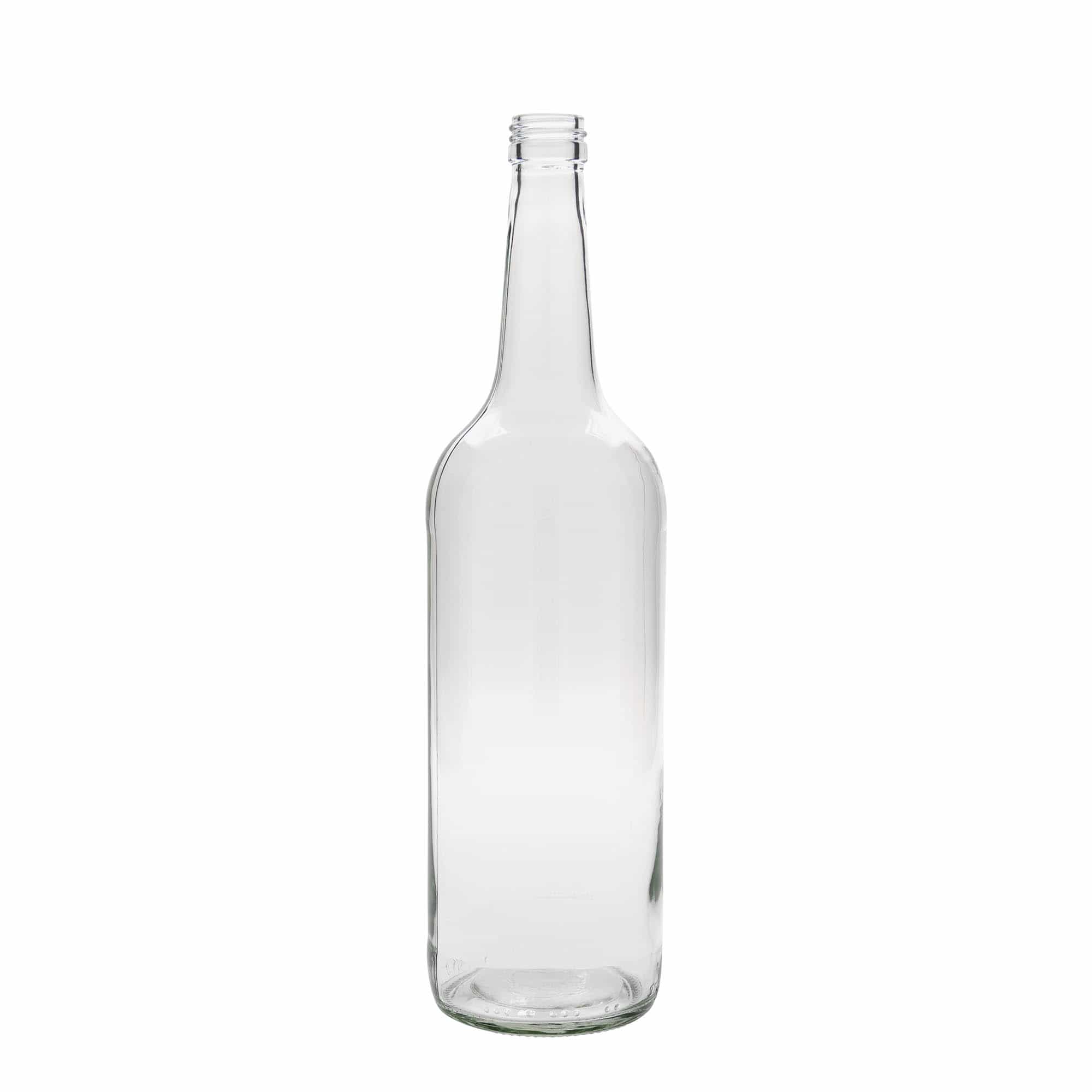 1 000 ml sklená fľaša rovné hrdlo, hrdlo: korok 1 000 ml sklená fľaša rovné hrdlo, hrdlo: korok