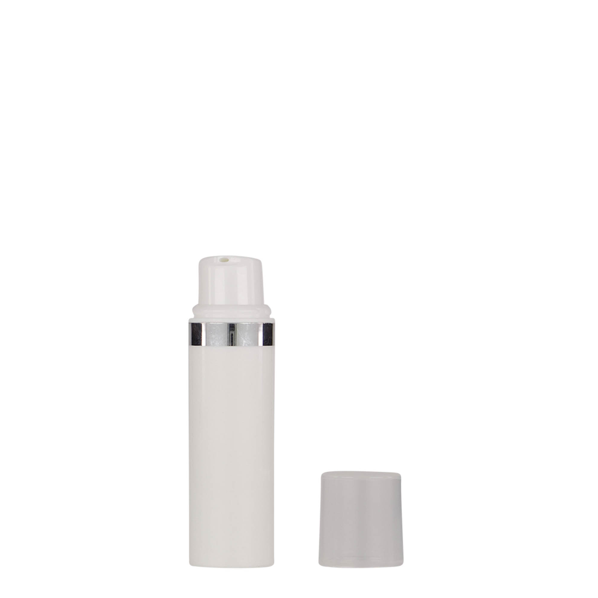 10 ml bezvzduchový dávkovač 'Nano', PP-plast, biely 10 ml bezvzduchový dávkovač 'Nano', PP-plast, biely