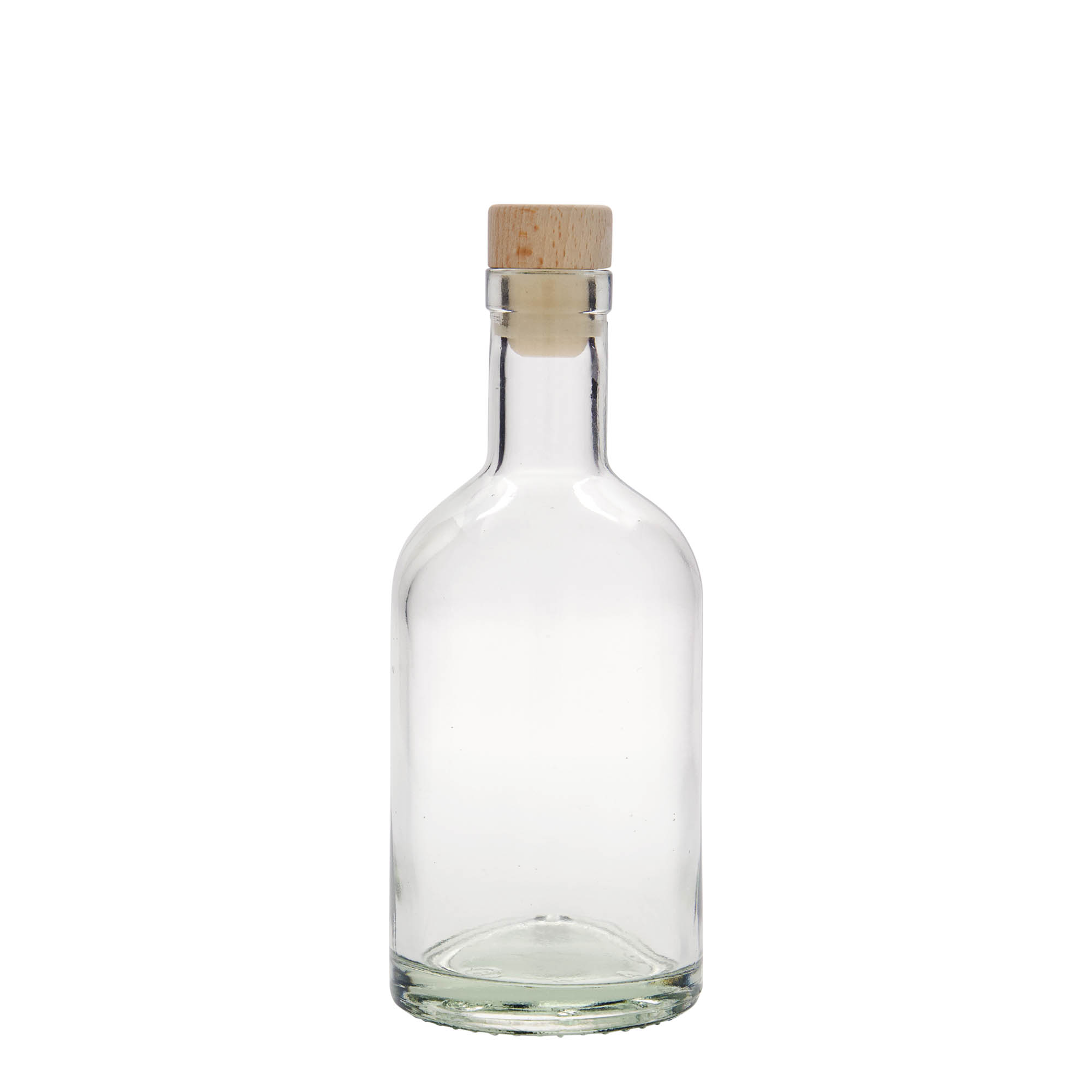 350 ml sklenená fľaša 'First Class', hrdlo: korkové