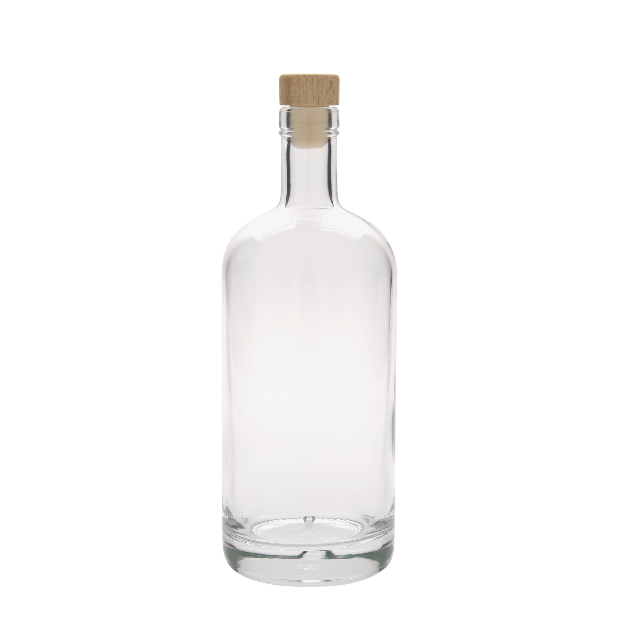 700 ml sklenená fľaša 'Linea Uno', hrdlo: korok