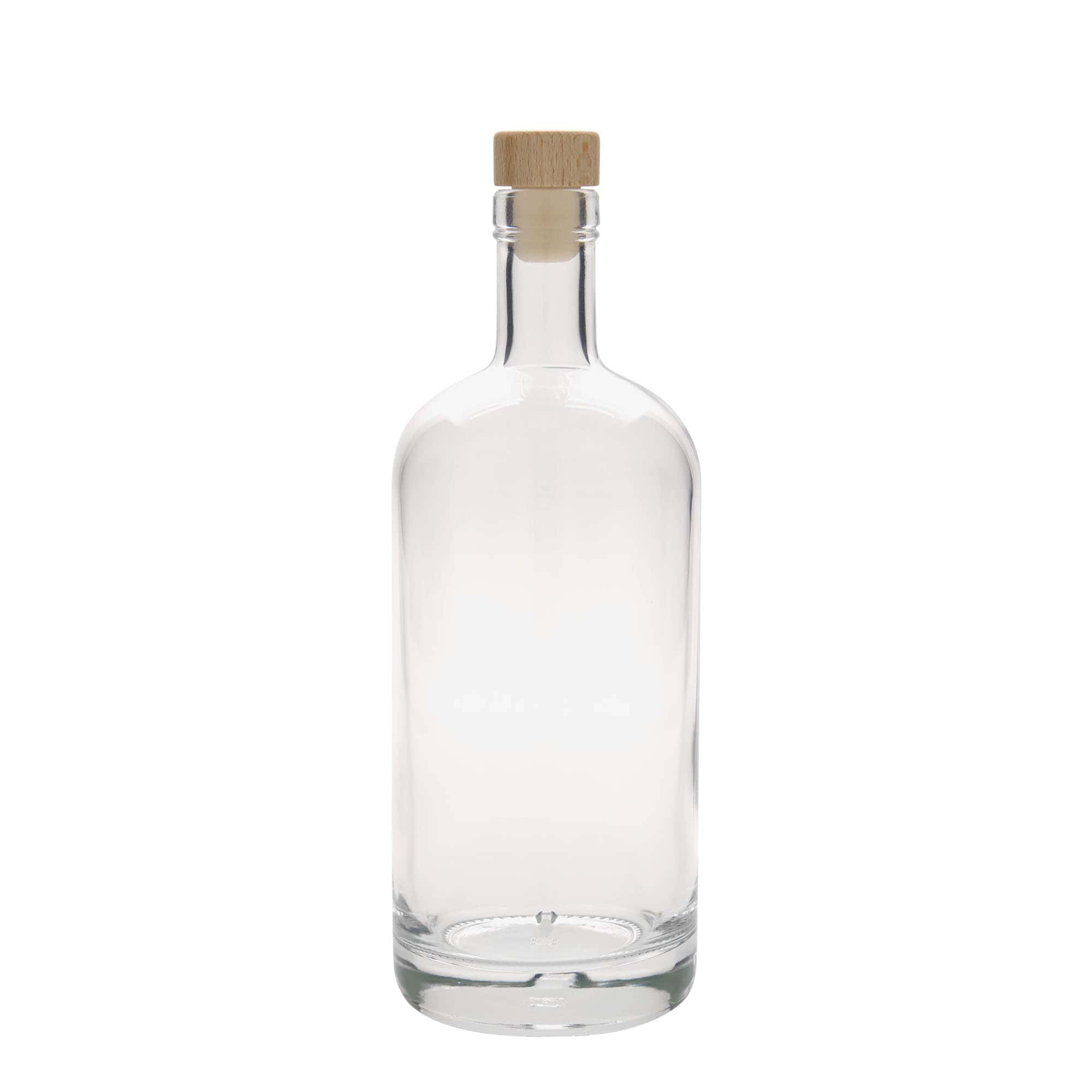700 ml sklenená fľaša 'Linea Uno', hrdlo: korok