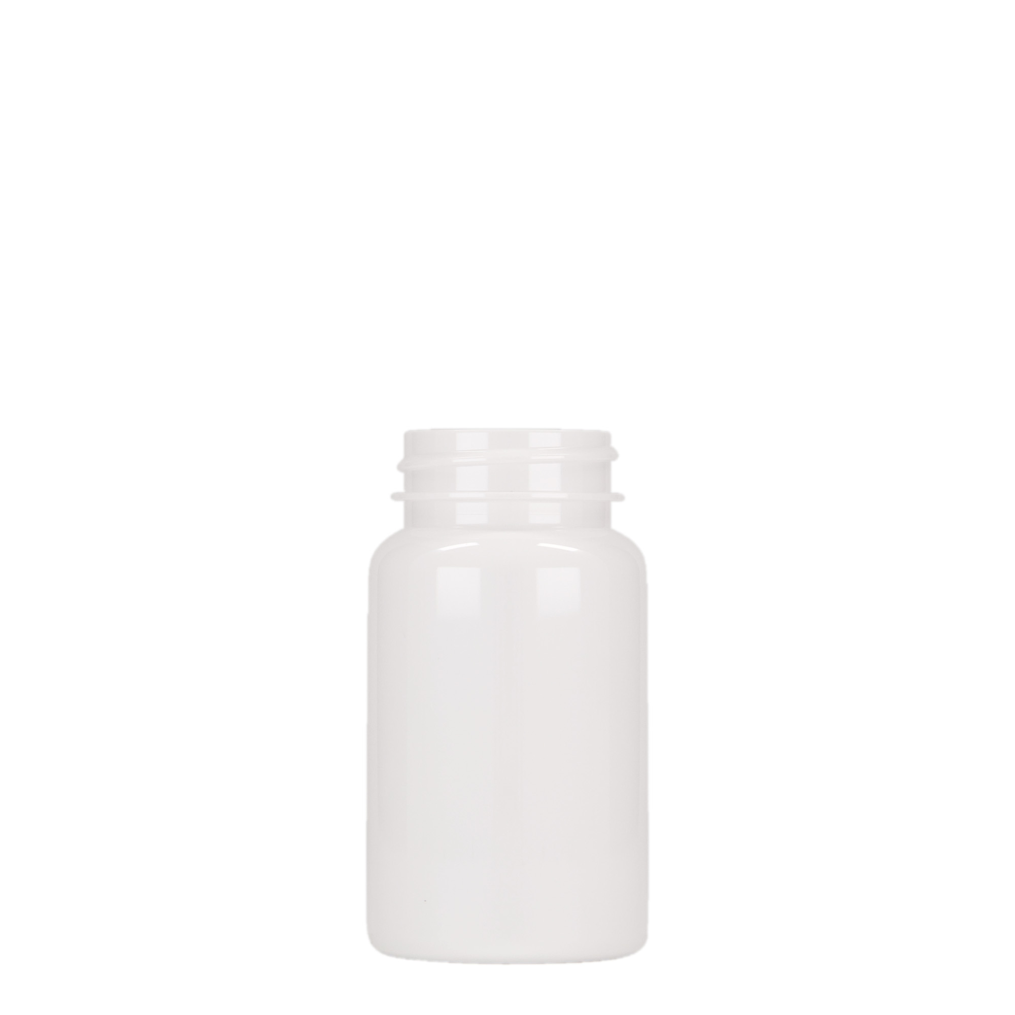 100 ml PET Packer, plast, biela farba, hrdlo: GPI 38/400 100 ml PET Packer, plast, biela farba, hrdlo: GPI 38/400