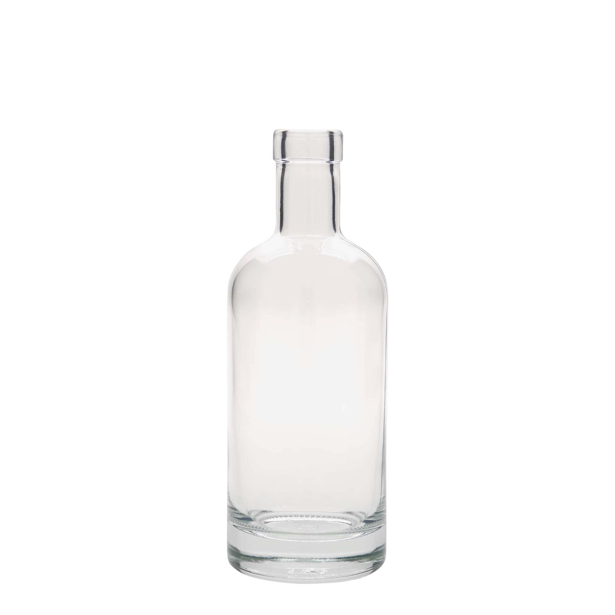 350 ml sklenená fľaša 'Linea Uno', hrdlo: korkové