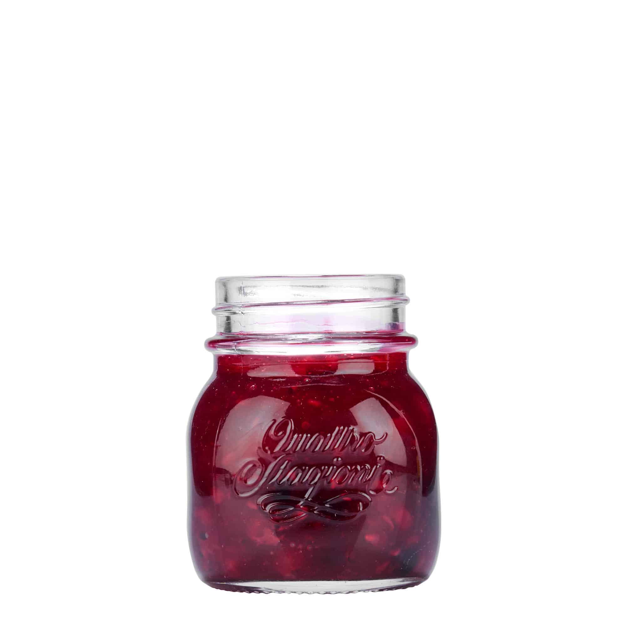 150 ml sklo 'Quattro Stagioni', hrdlo: závitové uzáver 150 ml sklo 'Quattro Stagioni', hrdlo: závitové uzáver