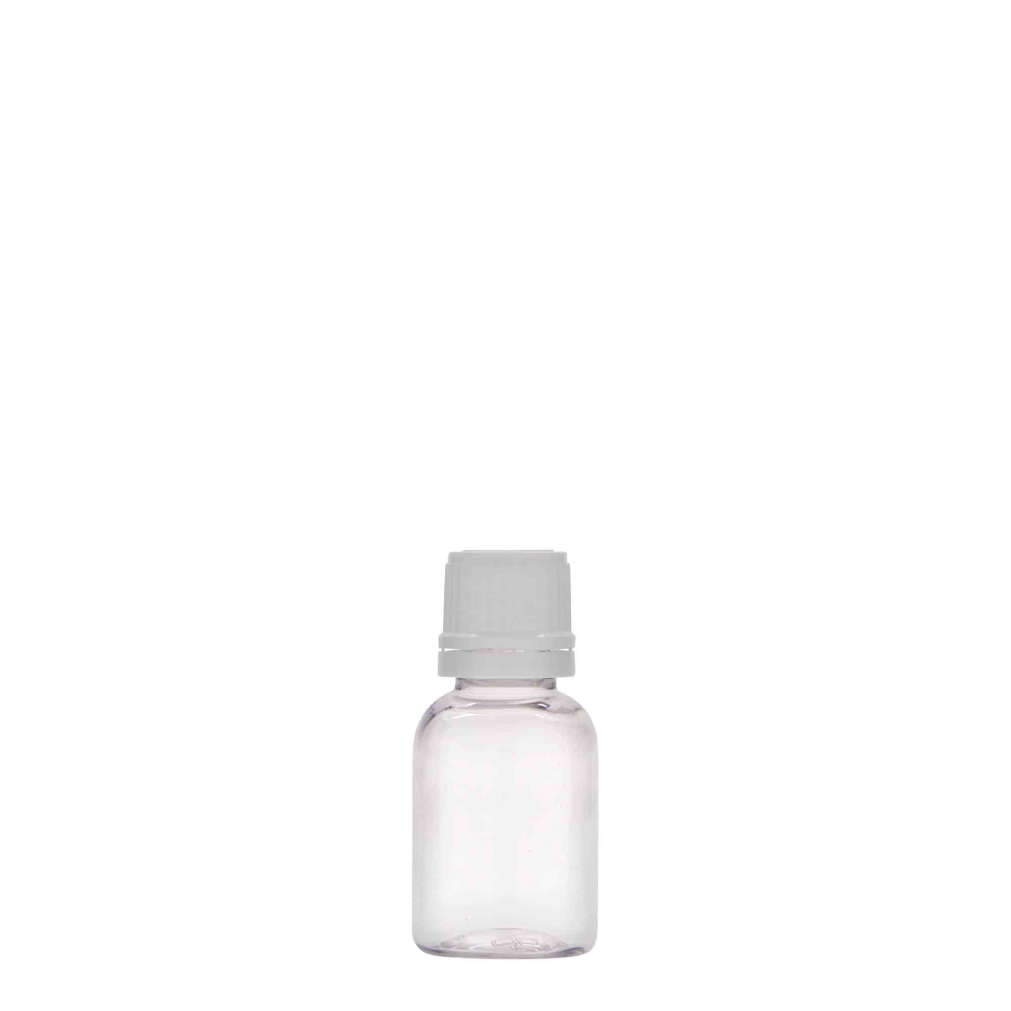 20 ml PET liekovka „Easy Living“, plast, hrdlo: DIN 18