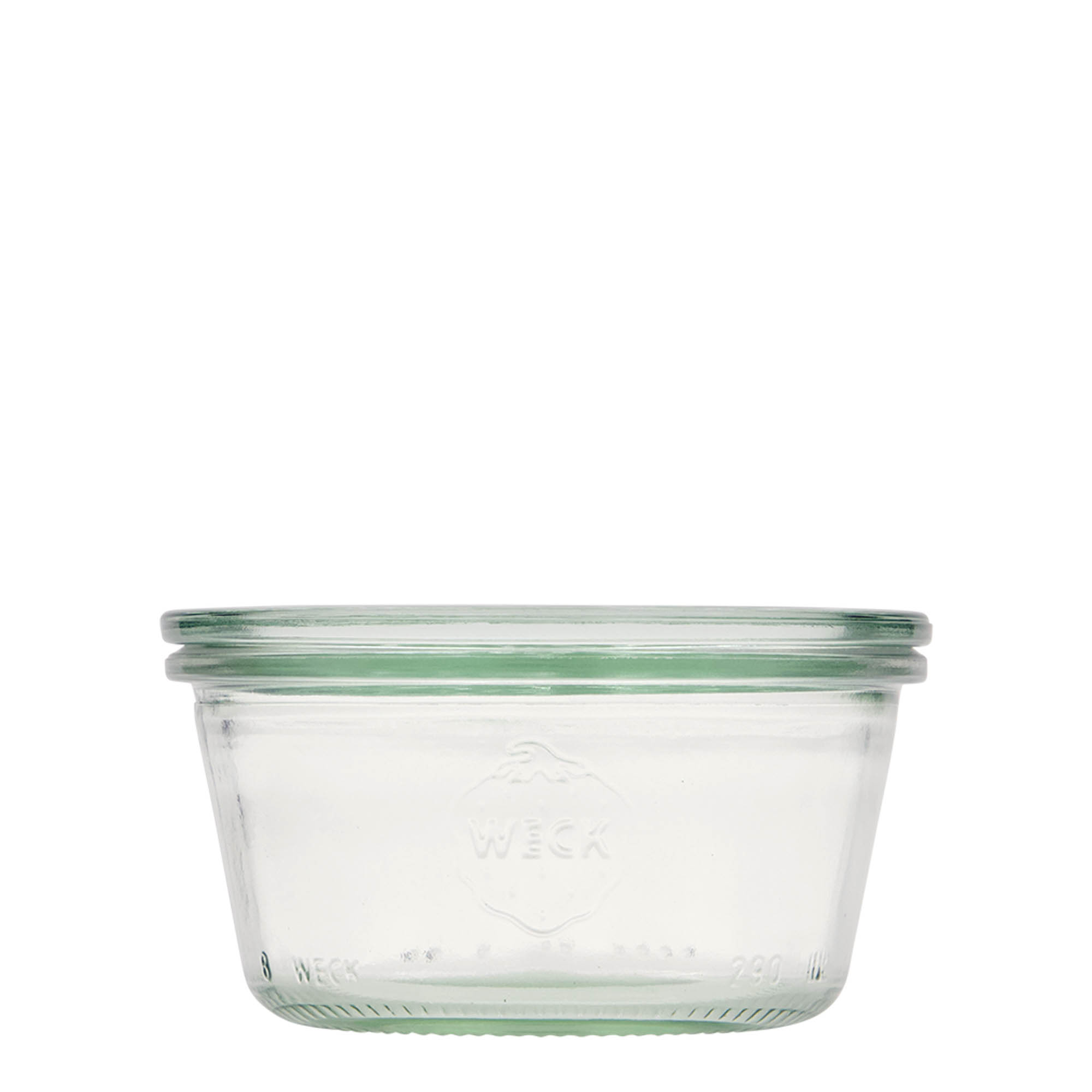 290 ml WECK-pohár na zvrhnutie, otvor: okrúhly okraj 290 ml WECK-pohár na zvrhnutie, otvor: okrúhly okraj