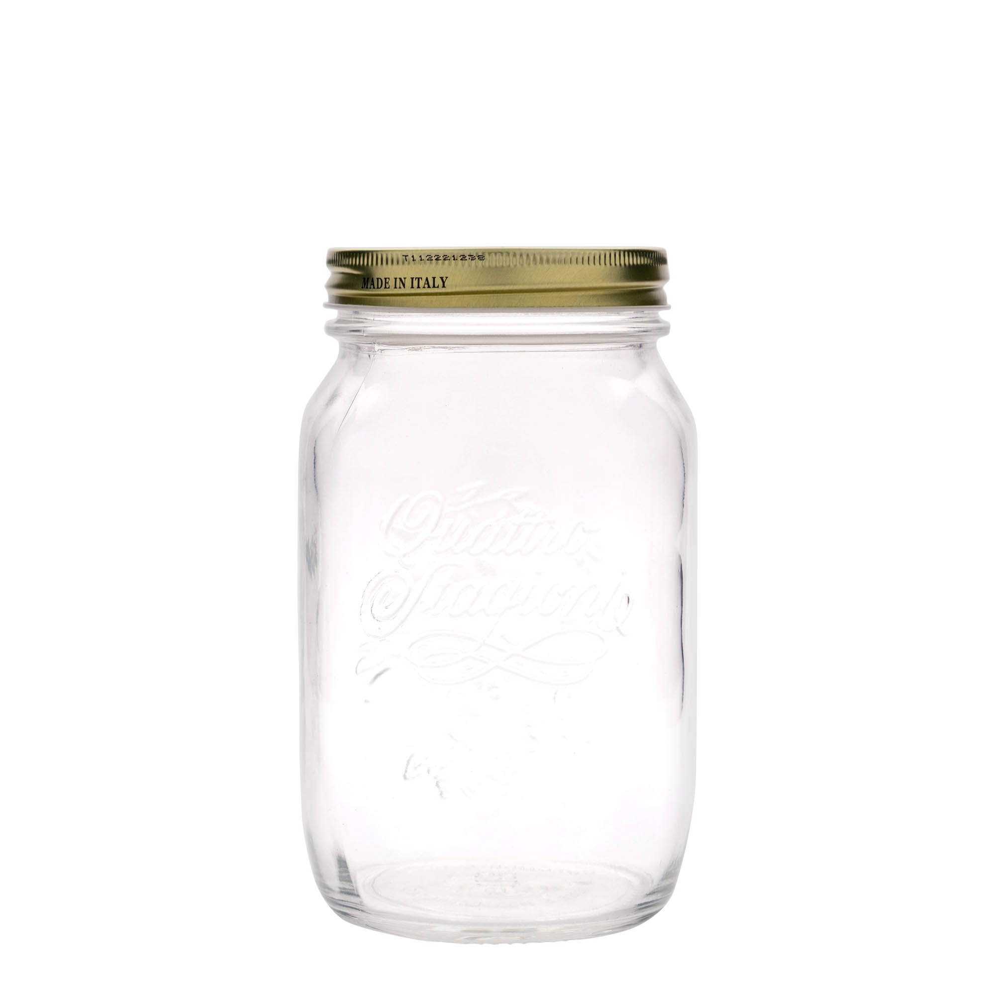 1 000 ml sklenená nádoba 'Quattro Stagioni', hrdlo: závitové uzáver 1 000 ml sklenená nádoba 'Quattro Stagioni', hrdlo: závitové uzáver