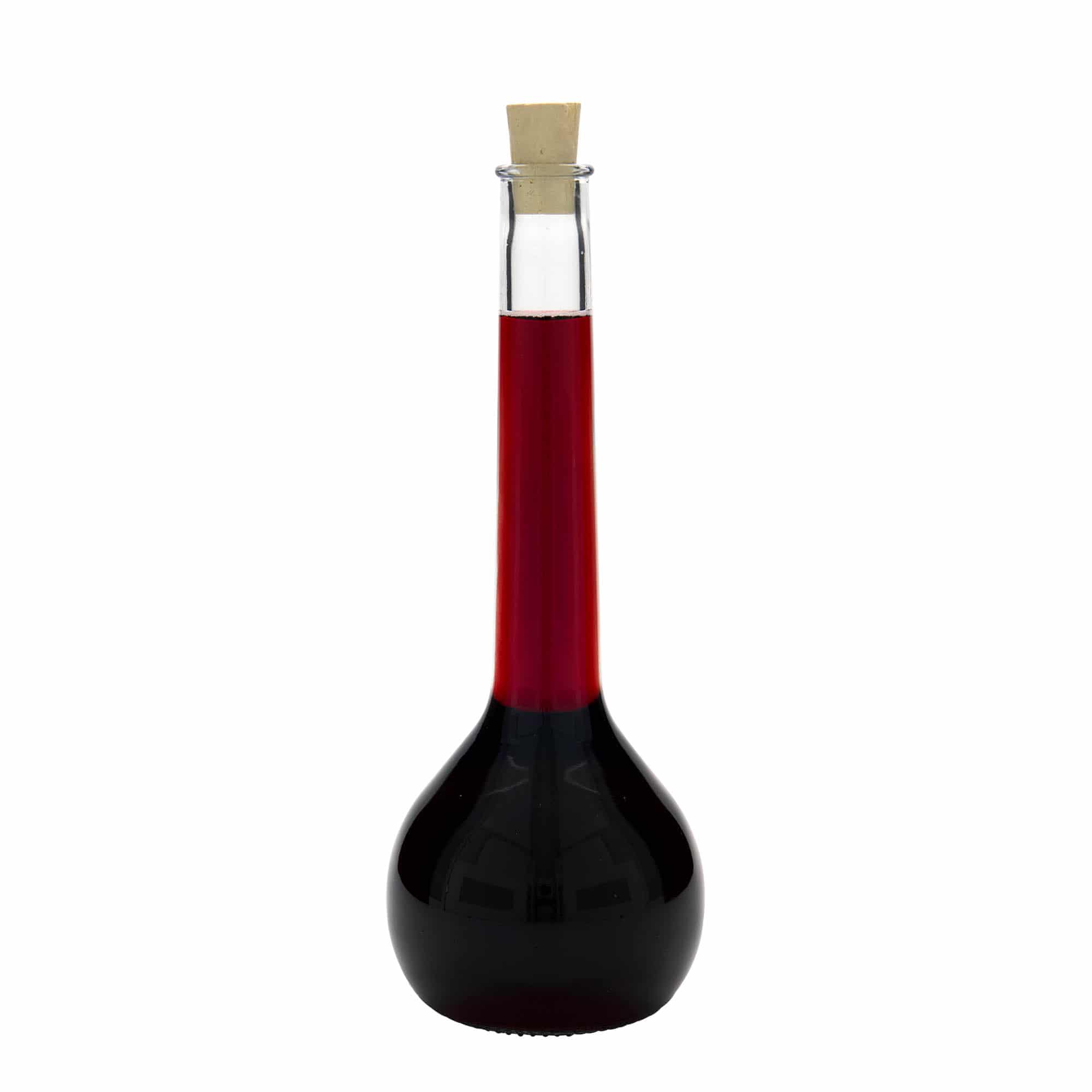 500 ml sklenená fľaša 'Tulipano', hrdlo: korok 500 ml sklenená fľaša 'Tulipano', hrdlo: korok