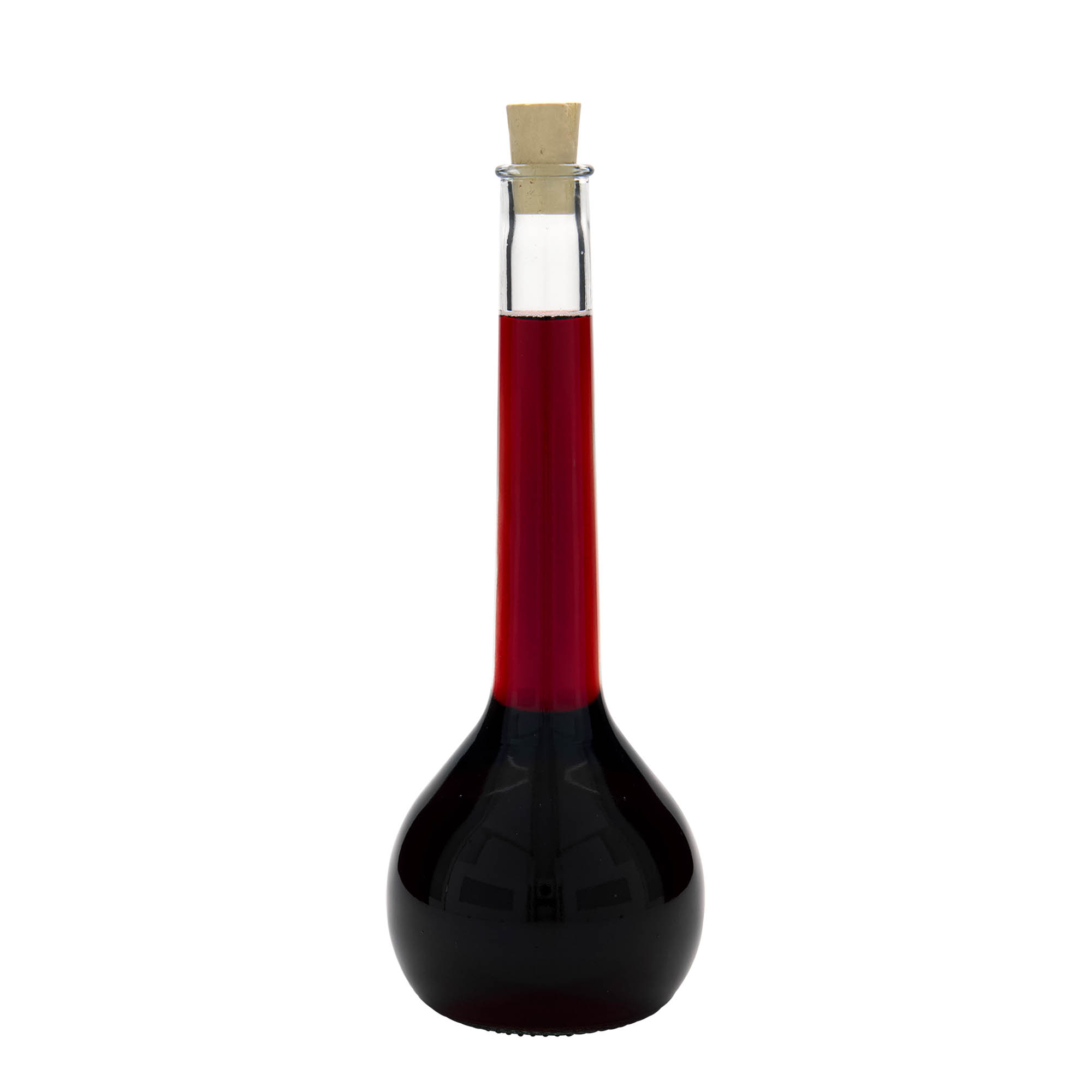 500 ml sklenená fľaša 'Tulipano', hrdlo: korok