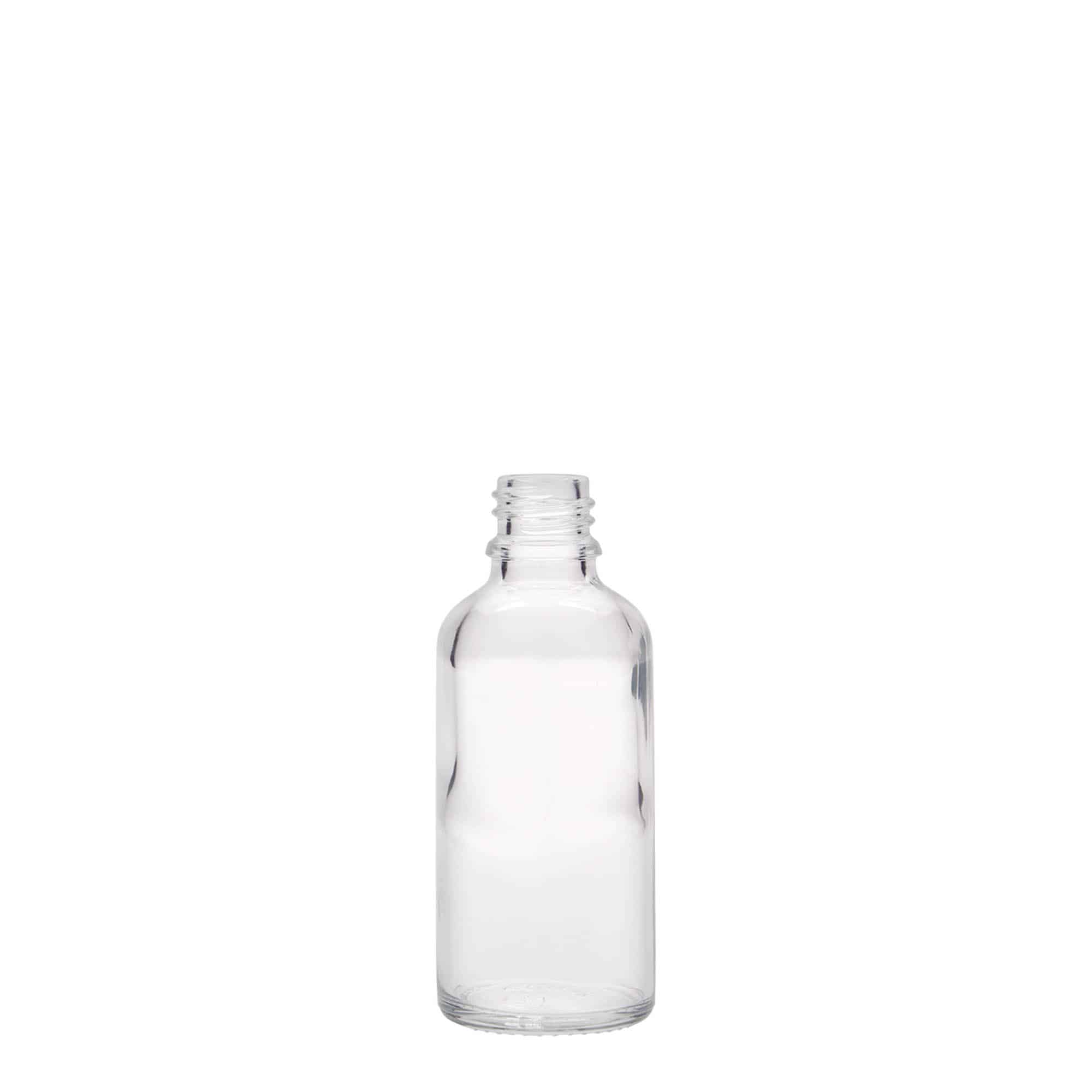 50 ml liekovka, sklená, hrdlo: DIN 18 50 ml liekovka, sklená, hrdlo: DIN 18