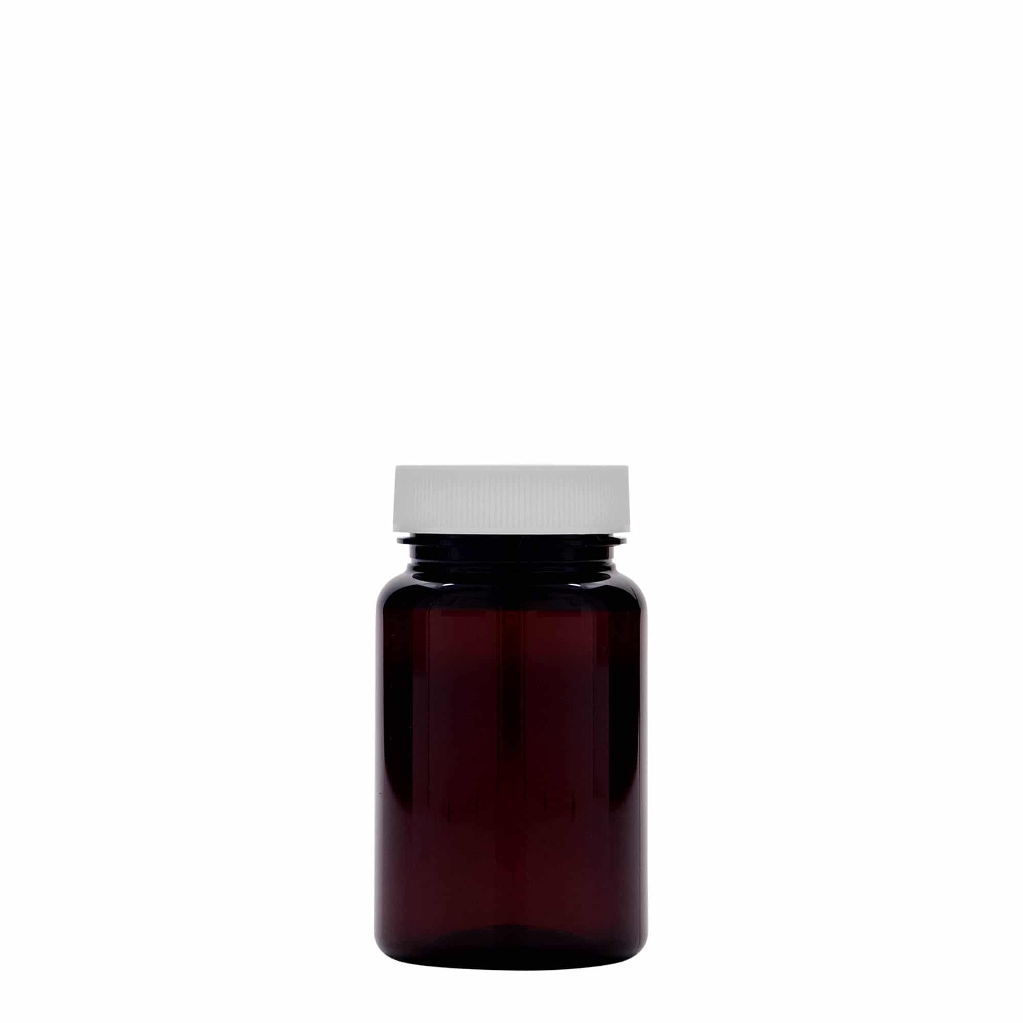 75 ml PET Packer, plast, hnedá farba, hrdlo: GPI 38/400