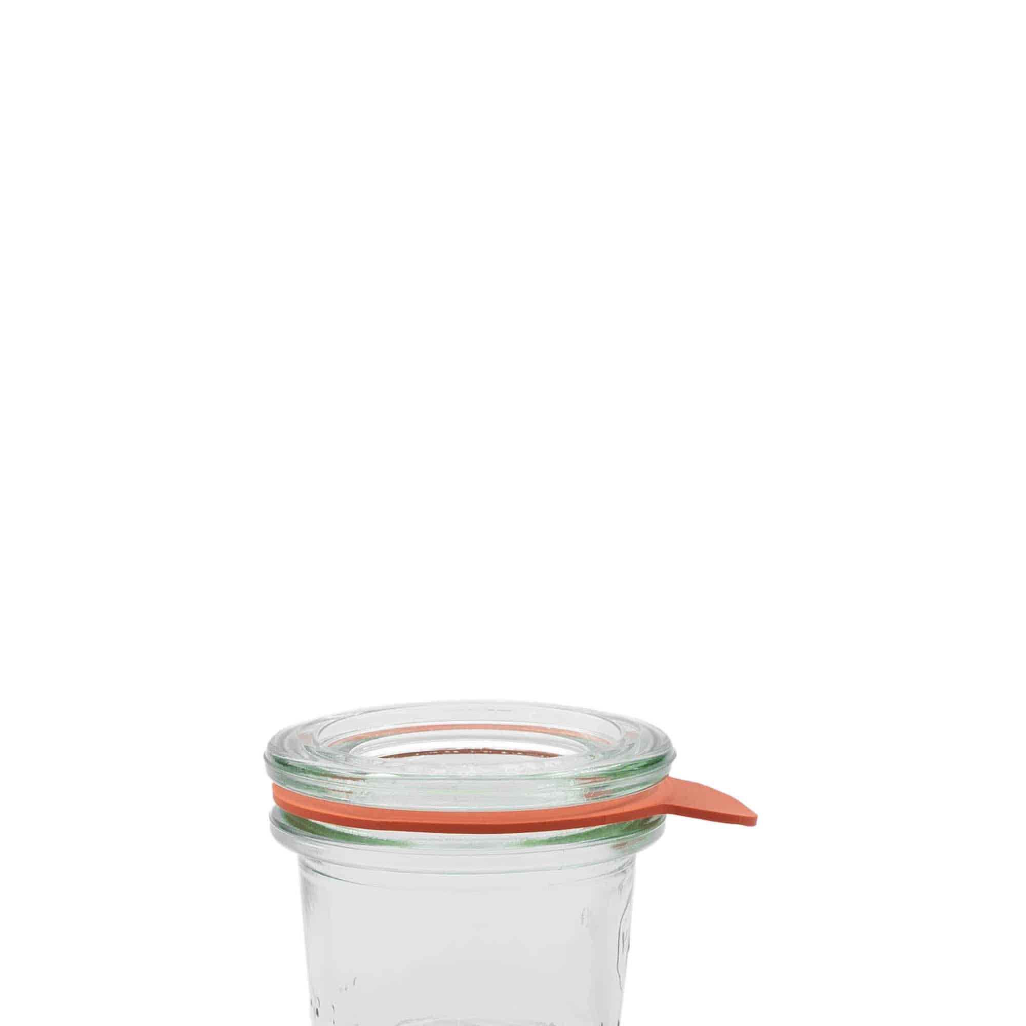 WECK zavárací krúžok RR40, červený, hrdlo: okrúhly okraj WECK zavárací krúžok RR40, červený, hrdlo: okrúhly okraj