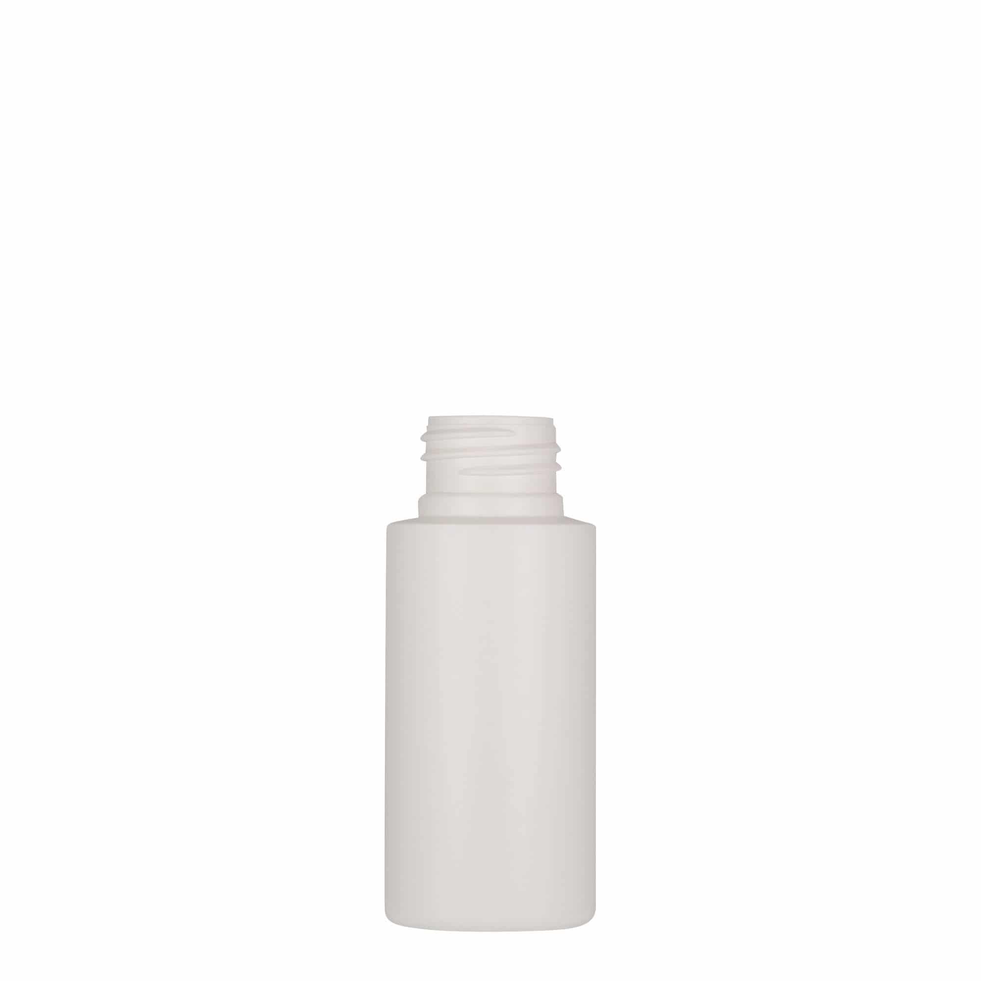 50 ml plastová fľaša „Pípa“, HDPE, biela farba, hrdlo: GPI 24/410 50 ml plastová fľaša „Pípa“, HDPE, biela farba, hrdlo: GPI 24/410