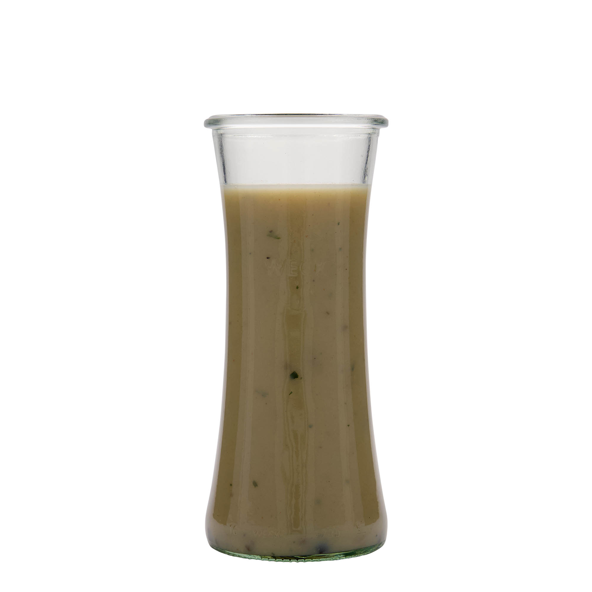730 ml WECK delikatesové sklo, otvor: okrúhly okraj