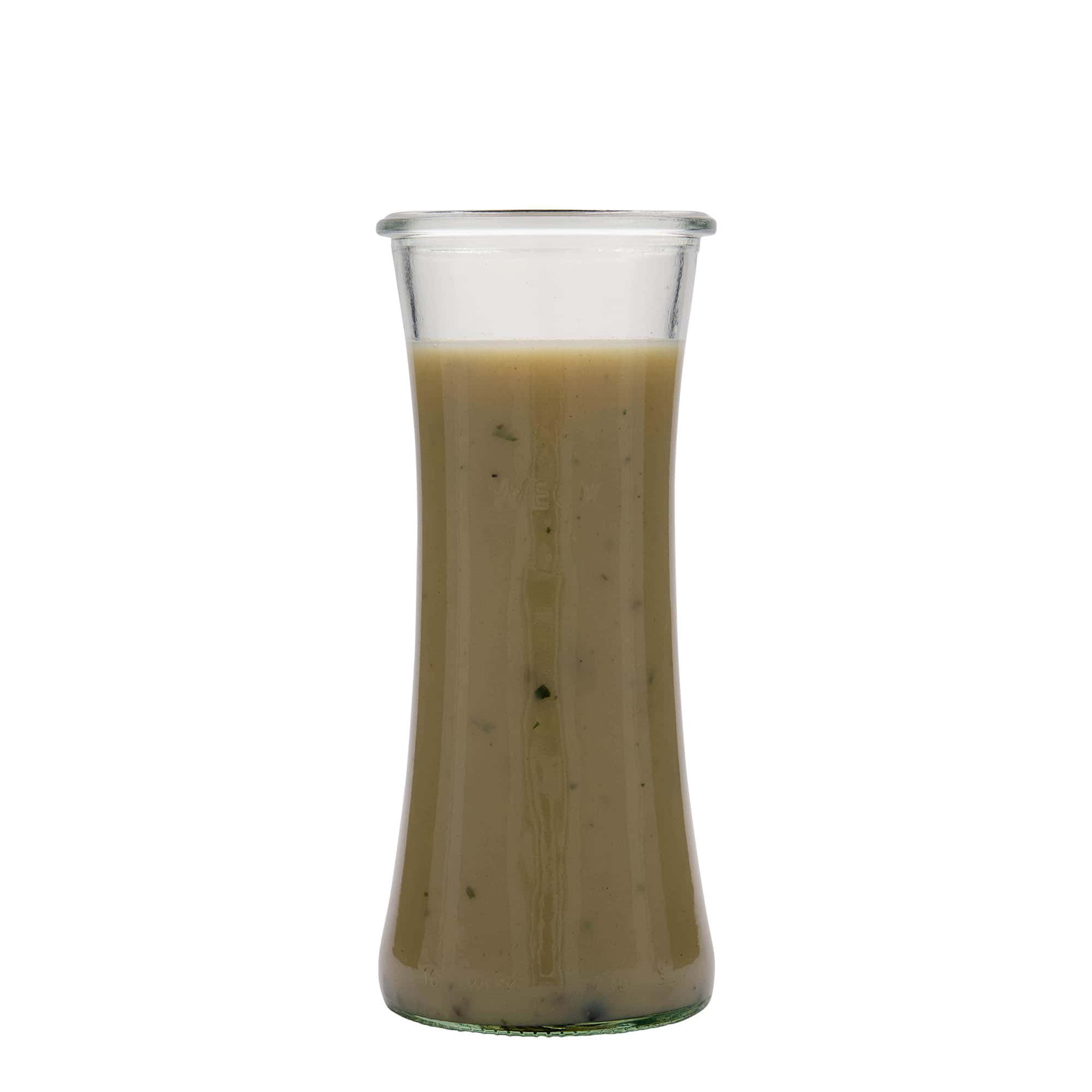 730 ml WECK delikatesové sklo, otvor: okrúhly okraj