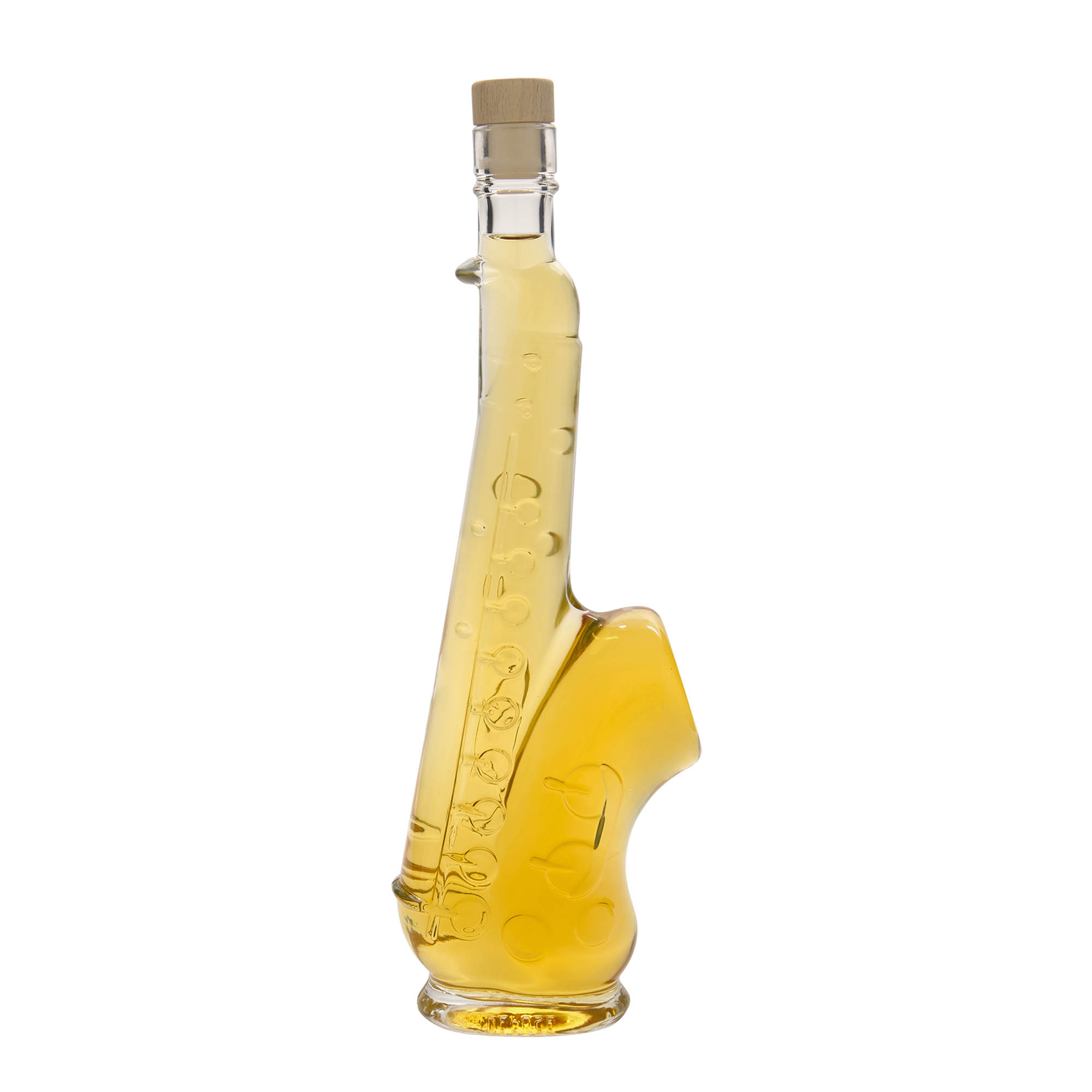 500 ml sklená fľaša „Sa x ofón“, hrdlo: korok
