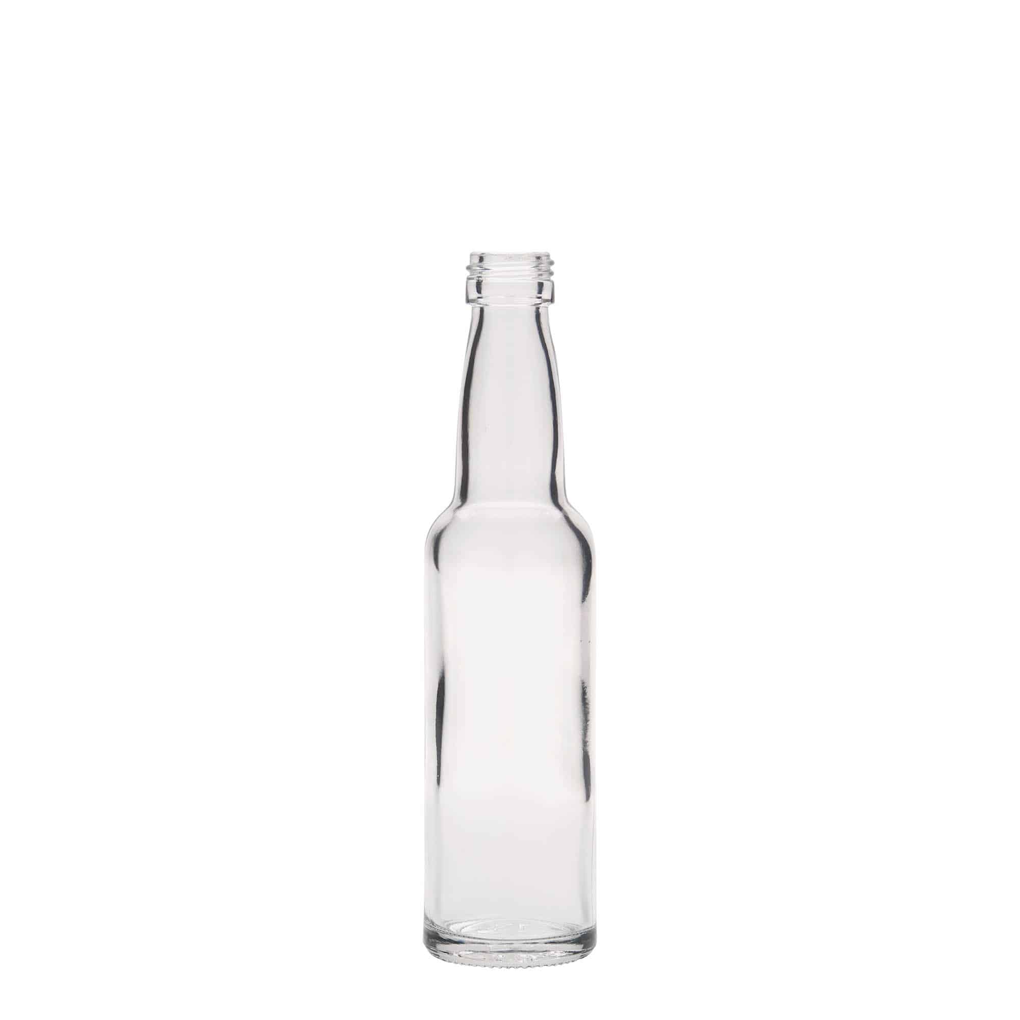 100 ml sklená fľaša „Proba“, hrdlo: PP 22