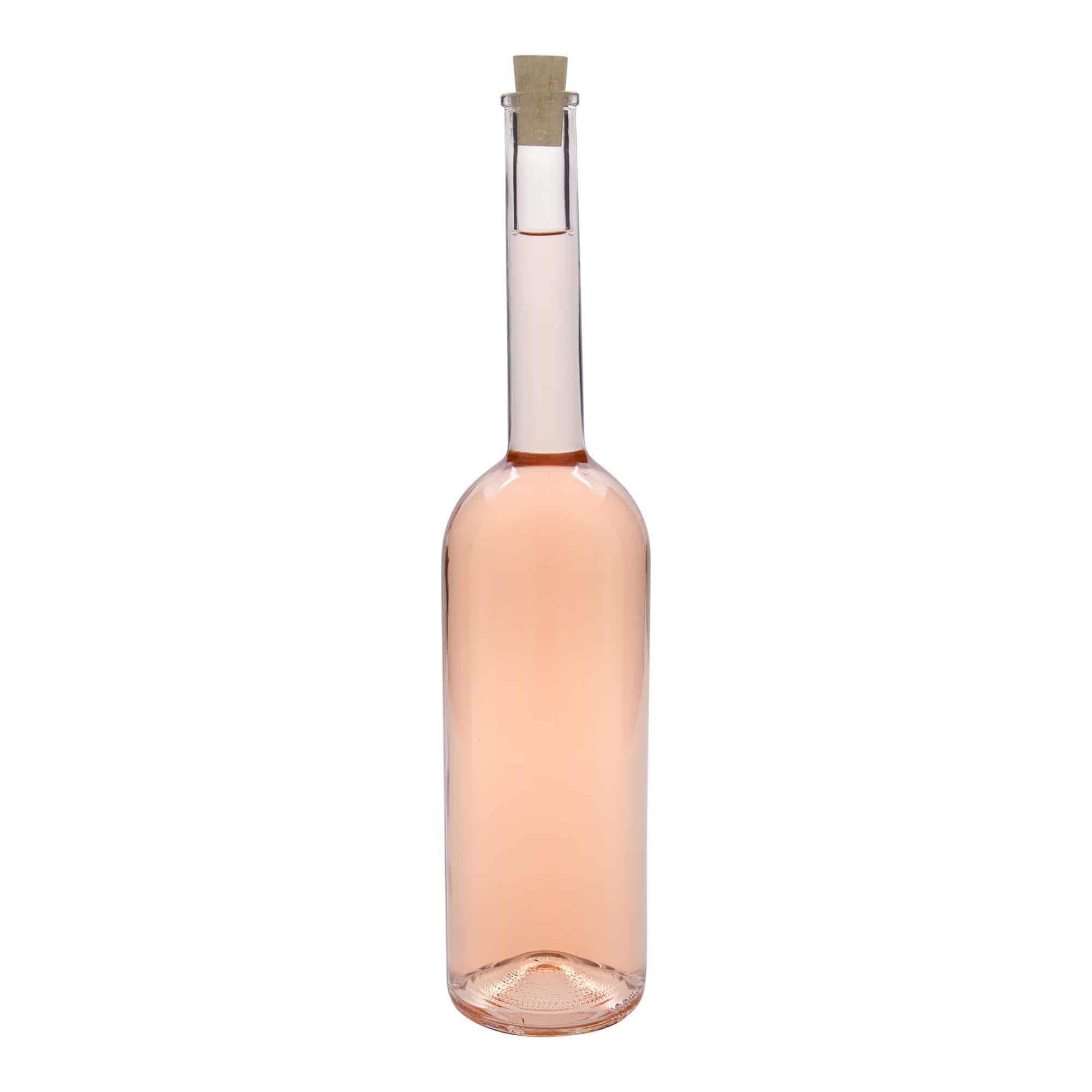 1 000 ml sklenená fľaša 'Opera', hrdlo: korkové 1 000 ml sklenená fľaša 'Opera', hrdlo: korkové