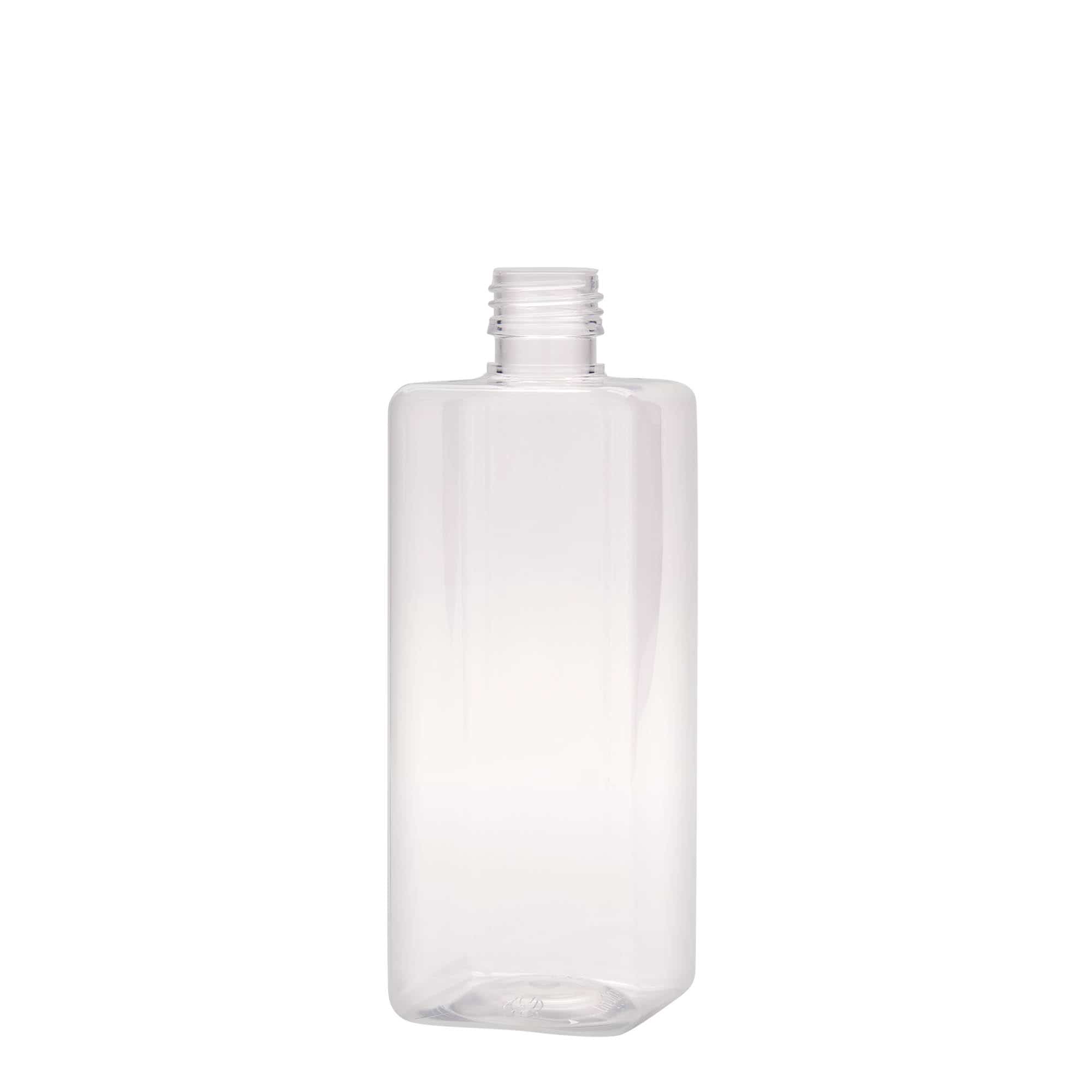 500 ml PET fľaša „Karl“, štvorcová, plast, hrdlo: PP 28