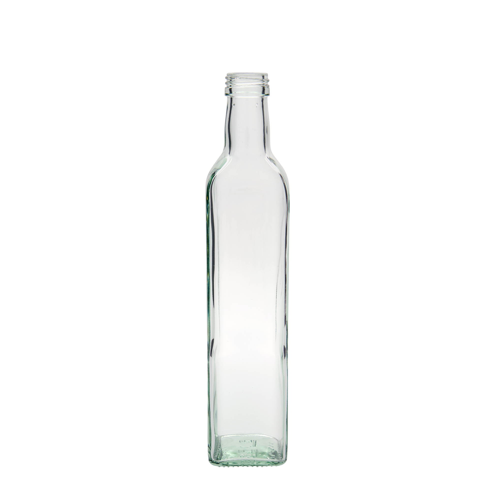 500 ml sklenená fľaša 'Marasca', štvorcová, hrdlo: PP 31,5 500 ml sklenená fľaša 'Marasca', štvorcová, hrdlo: PP 31,5