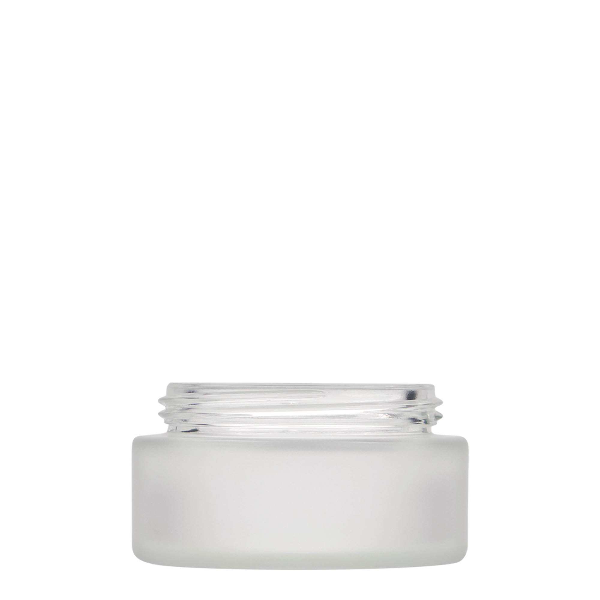 100 ml téglik 'Platin Edition', sklo, matné, hrdlo: závitové uzáver 100 ml téglik 'Platin Edition', sklo, matné, hrdlo: závitové uzáver