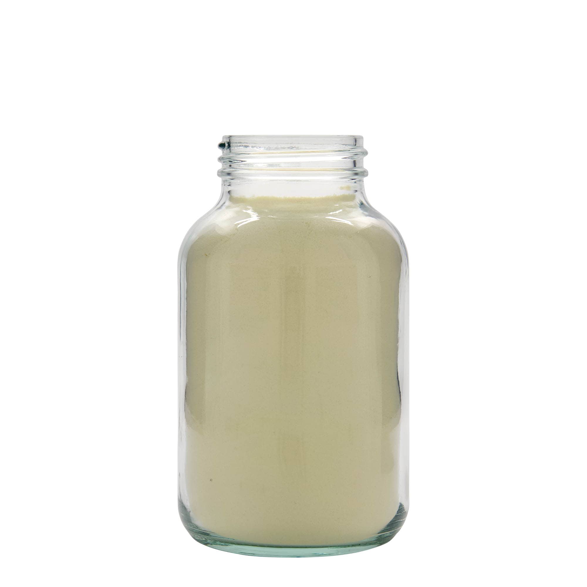 1 000 ml širokohrdlá fľaša, hrdlo: DIN 68