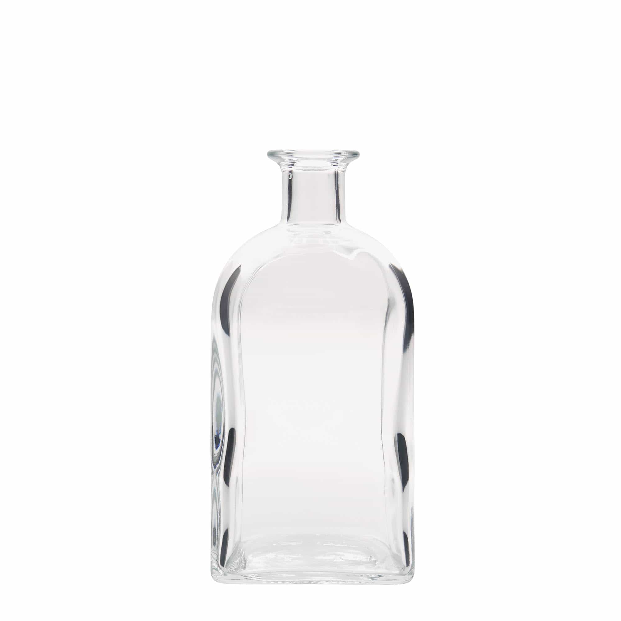 700 ml sklená fľaša lekárnik Carré, štvorcová, hrdlo: korok 700 ml sklená fľaša lekárnik Carré, štvorcová, hrdlo: korok