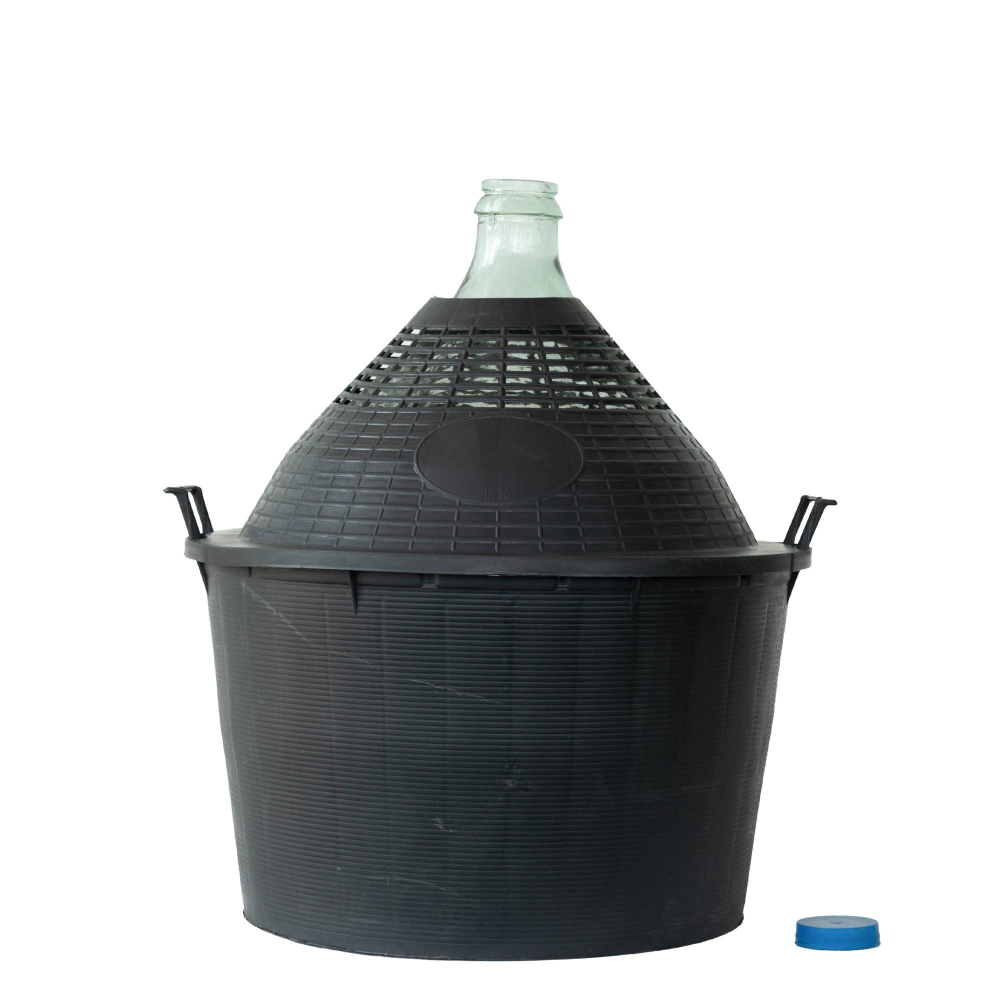 34 l balónová fľaša s úzkym hrdlom, sklo, otvor: nasadzovací uzáver 34 l balónová fľaša s úzkym hrdlom, sklo, otvor: nasadzovací uzáver