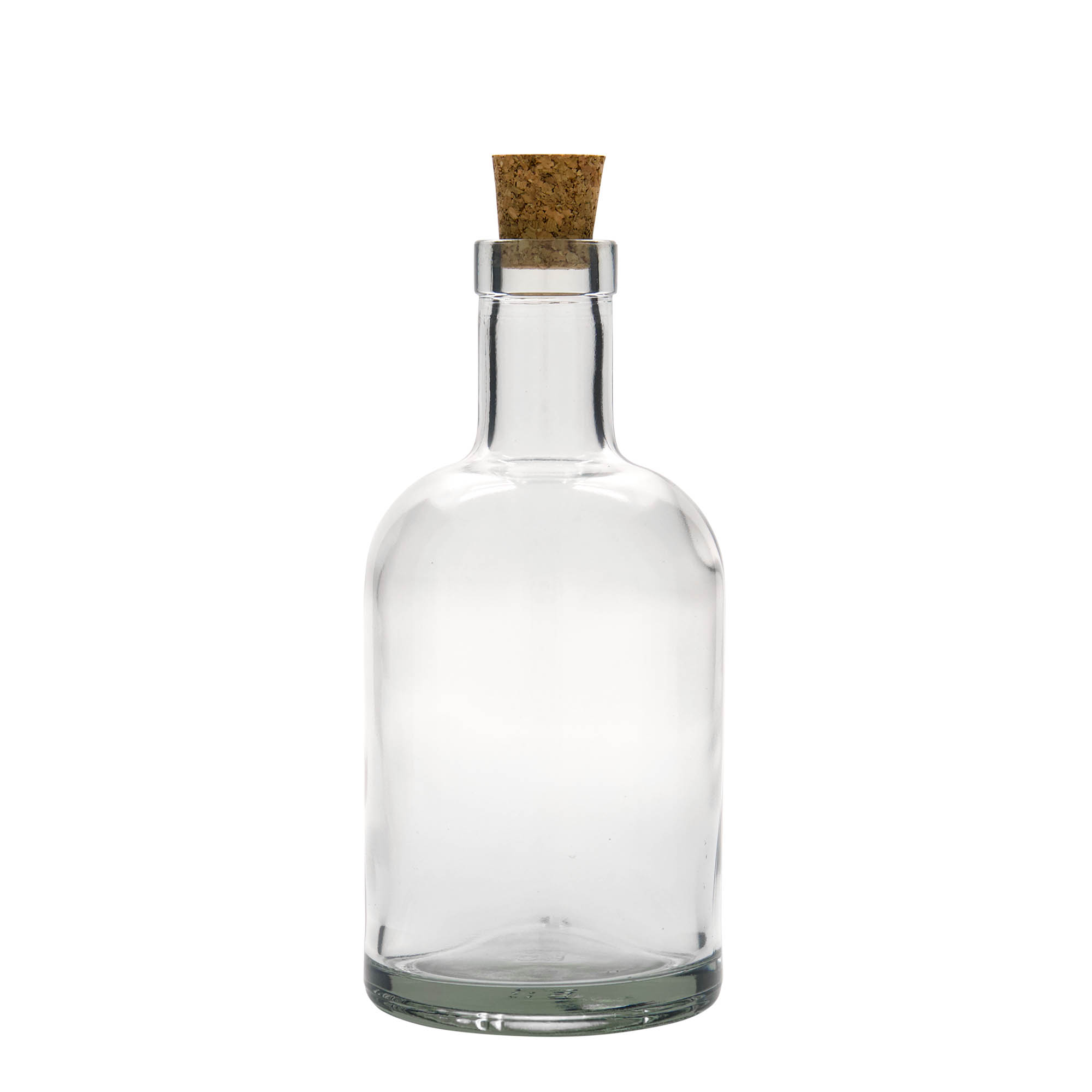 500 ml sklenená fľaša 'Claus', hrdlo: korok 500 ml sklenená fľaša 'Claus', hrdlo: korok
