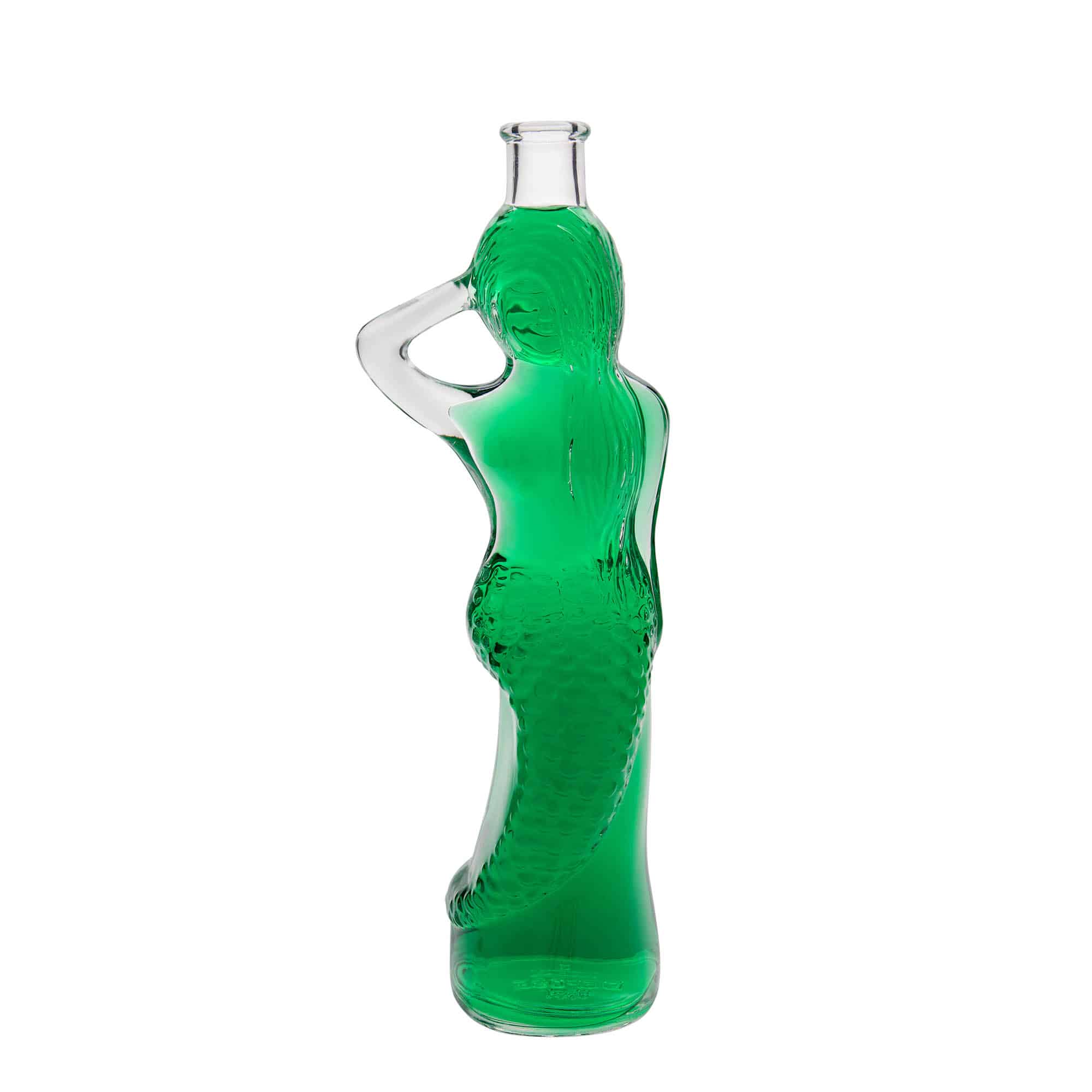 500 ml sklená fľaša „Morská panna“, hrdlo: korok