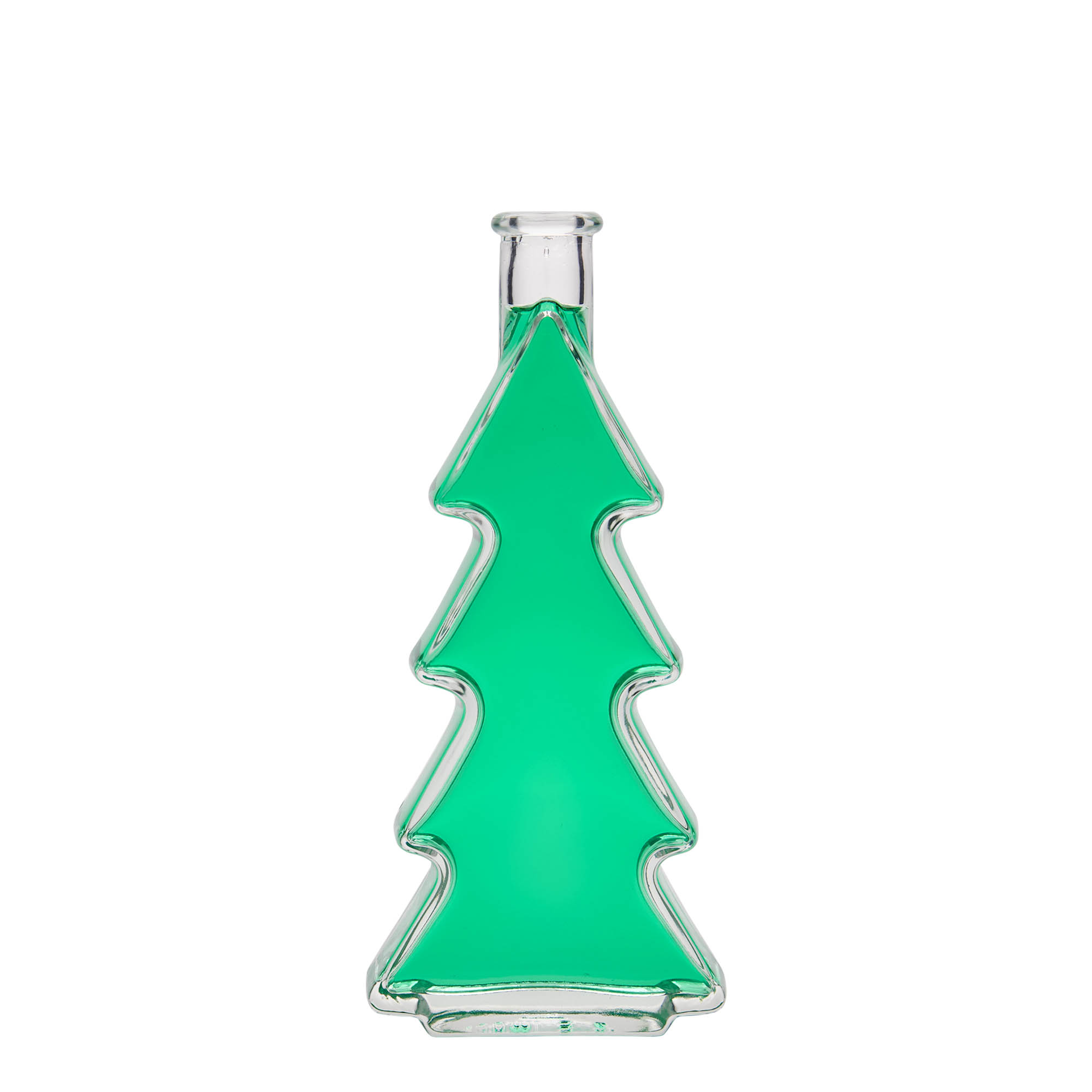 200 ml sklenená fľaša 'Tannenbaum', hrdlo: korok 200 ml sklenená fľaša 'Tannenbaum', hrdlo: korok
