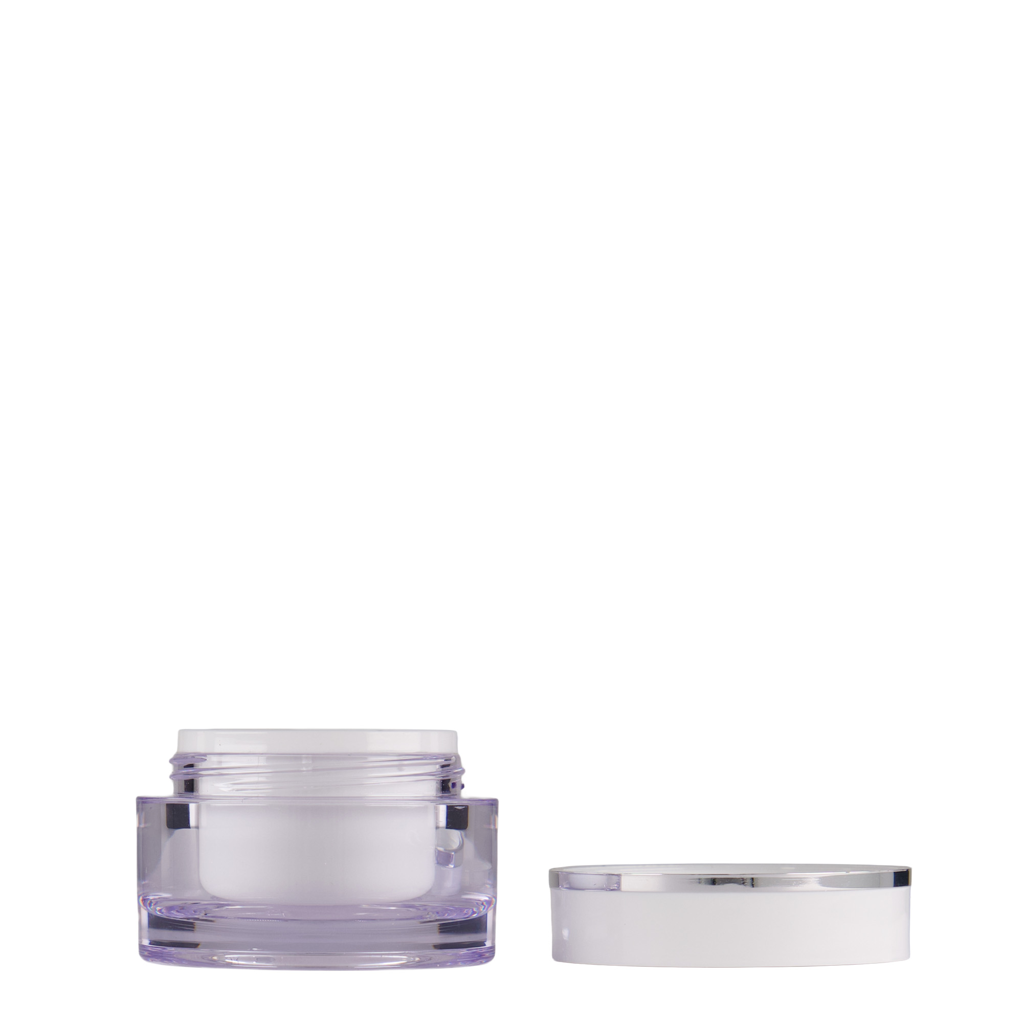 10 ml téglik, SAN-plast, biely, hrdlo: závitové viečko