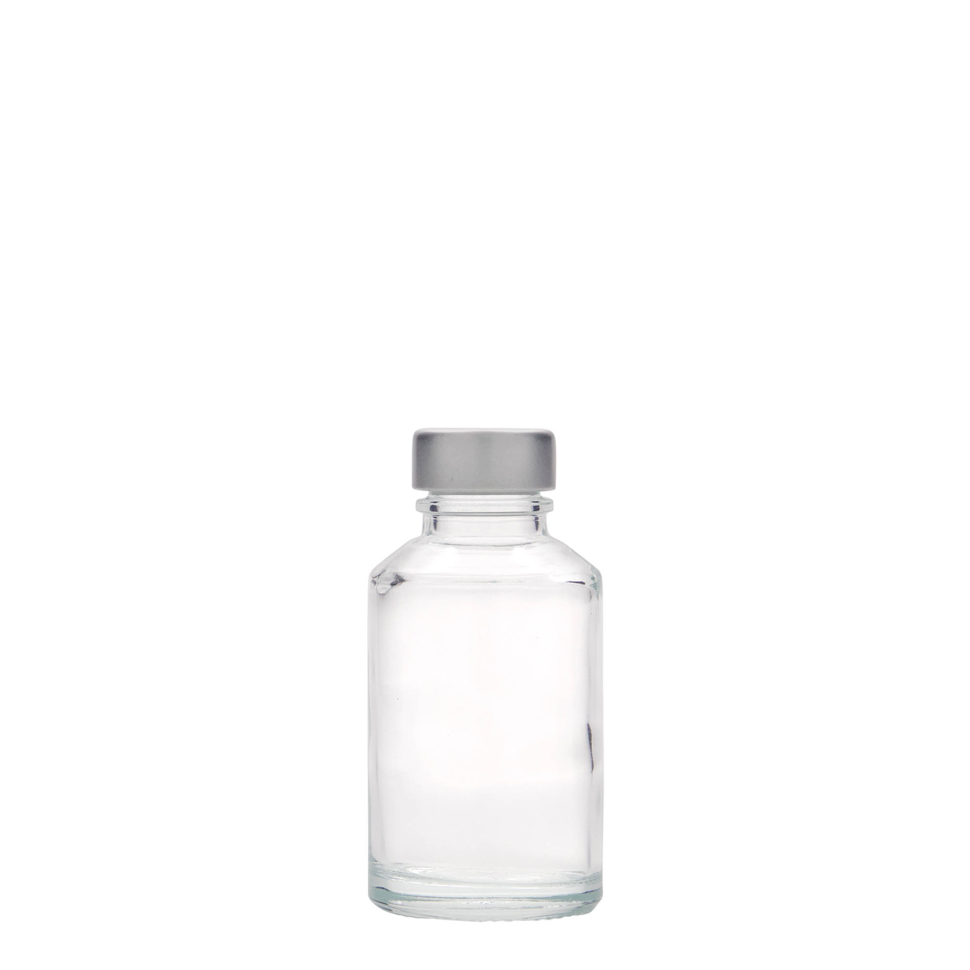 50 ml sklenená fľaša 'Hella', hrdlo: GPI 22 50 ml sklenená fľaša 'Hella', hrdlo: GPI 22