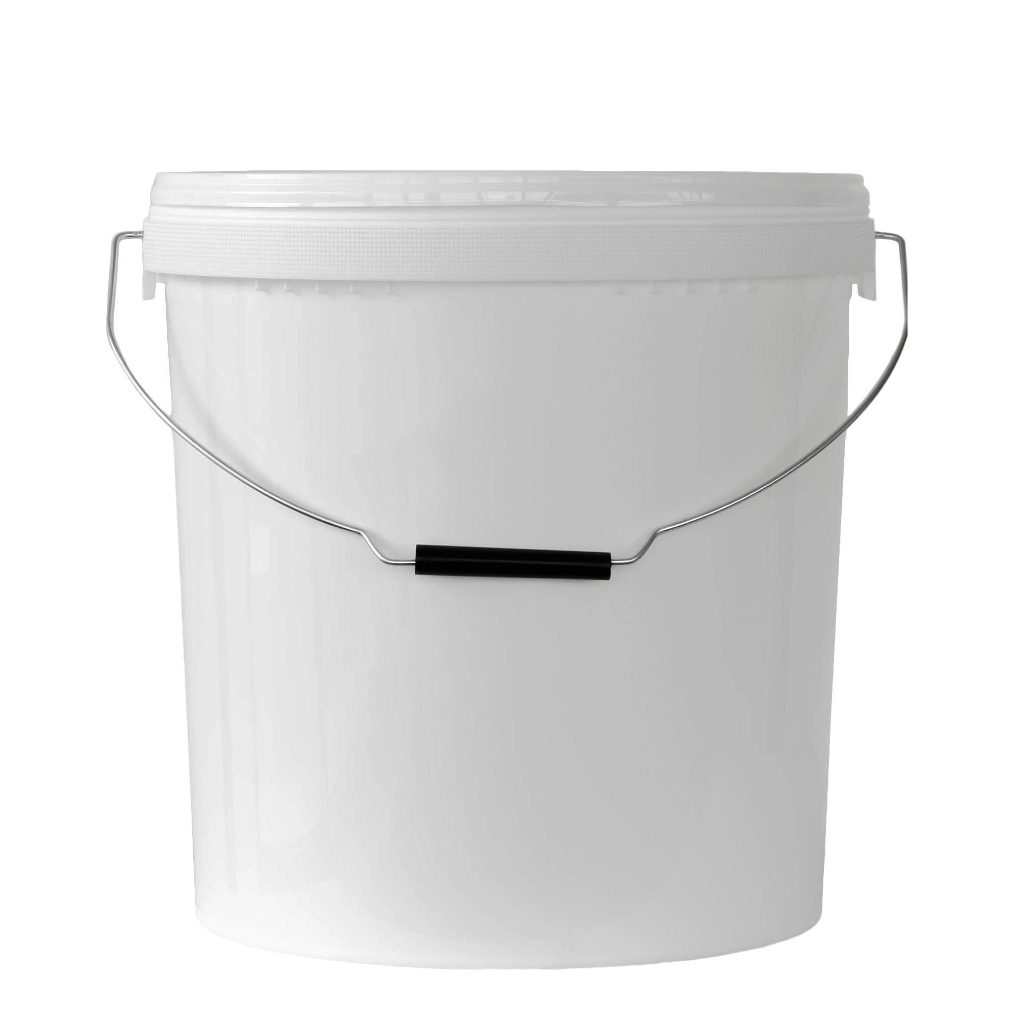 20 l vedro, PP-plast, biele 20 l vedro, PP-plast, biele