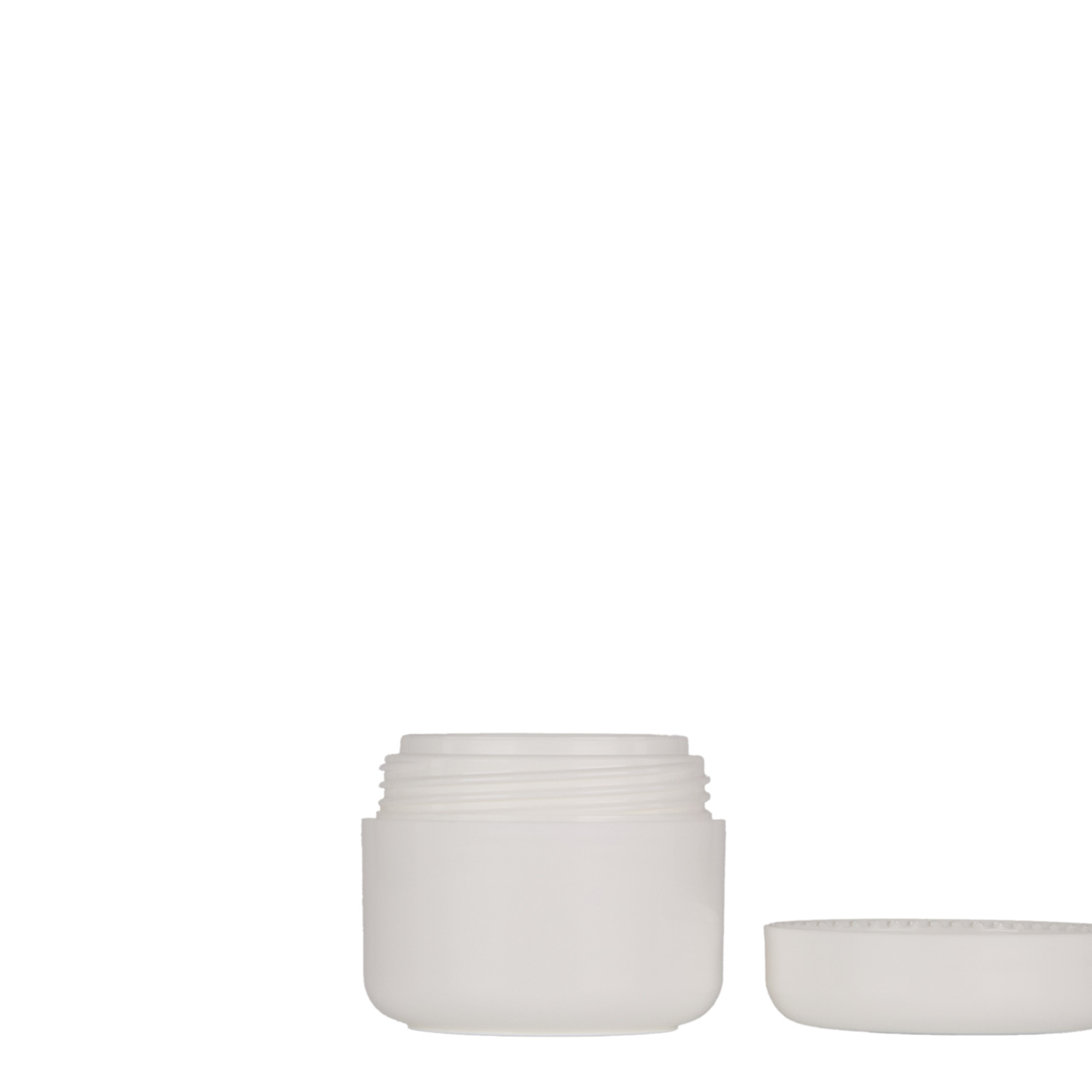 15 ml plastová dóza 'Bianca', PP, biela, hrdlo: závitové uzáver 15 ml plastová dóza 'Bianca', PP, biela, hrdlo: závitové uzáver