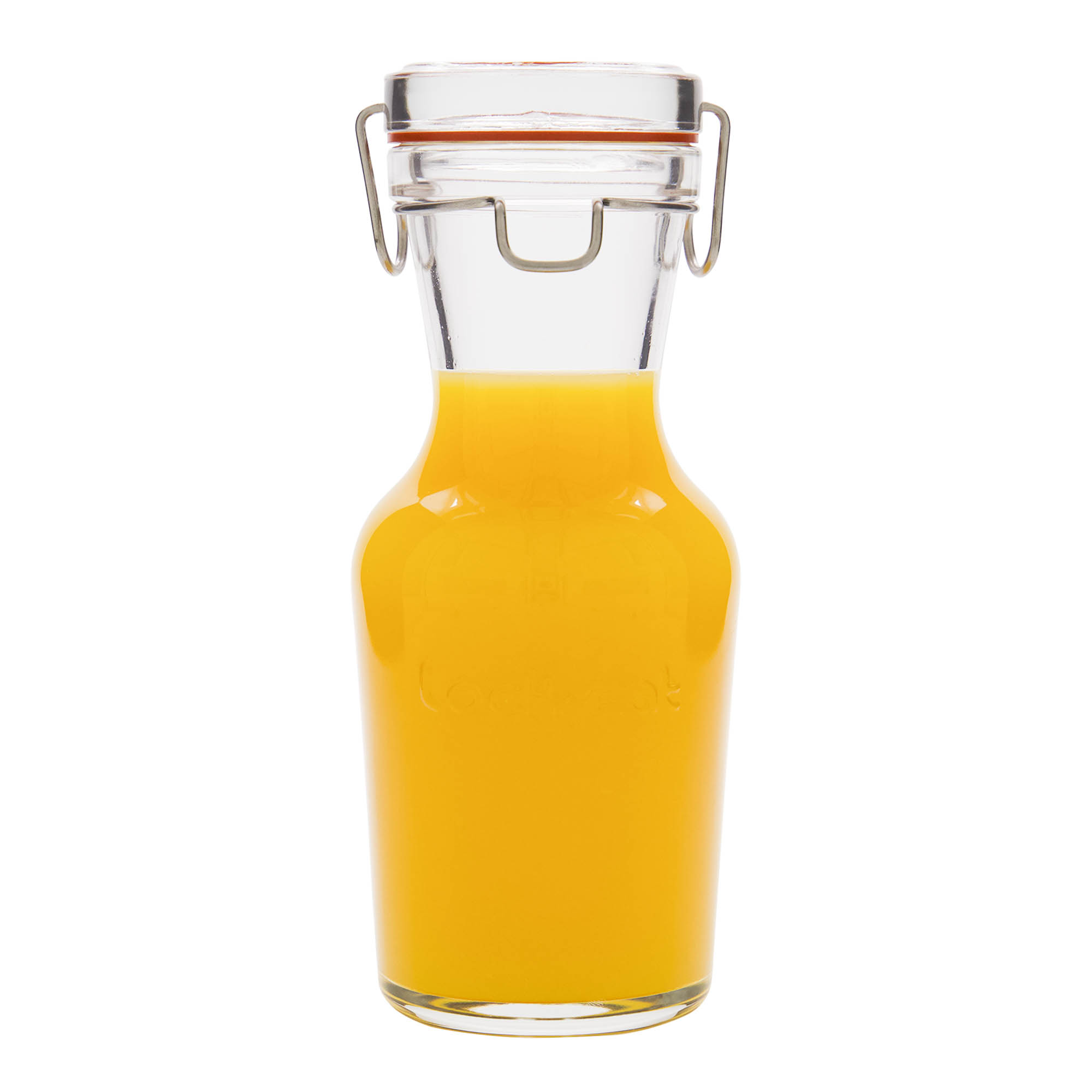 500 ml sklenená karafa 'Lock-Eat', hrdlo: drôtený uzáver 500 ml sklenená karafa 'Lock-Eat', hrdlo: drôtený uzáver