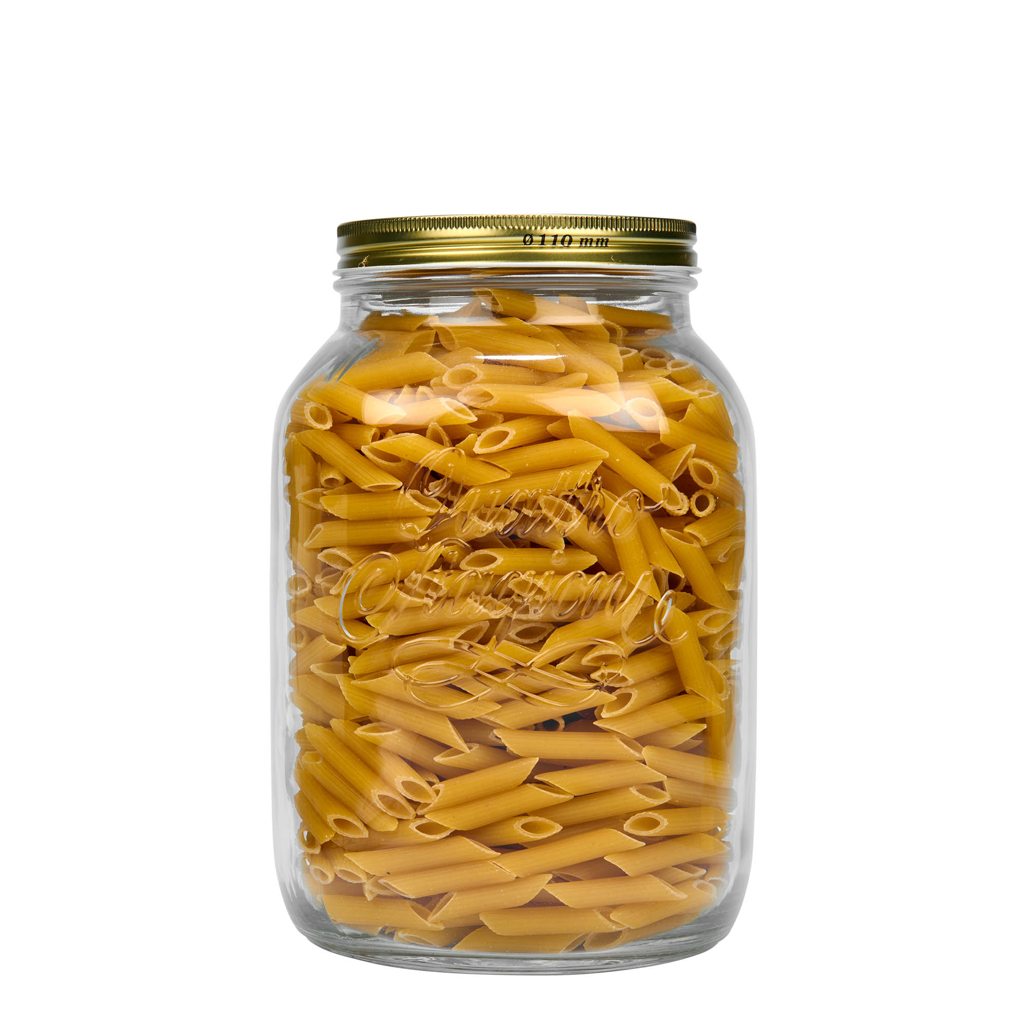 3 000 ml sklo 'Quattro Stagioni', hrdlo: závitové viečko 3 000 ml sklo 'Quattro Stagioni', hrdlo: závitové viečko