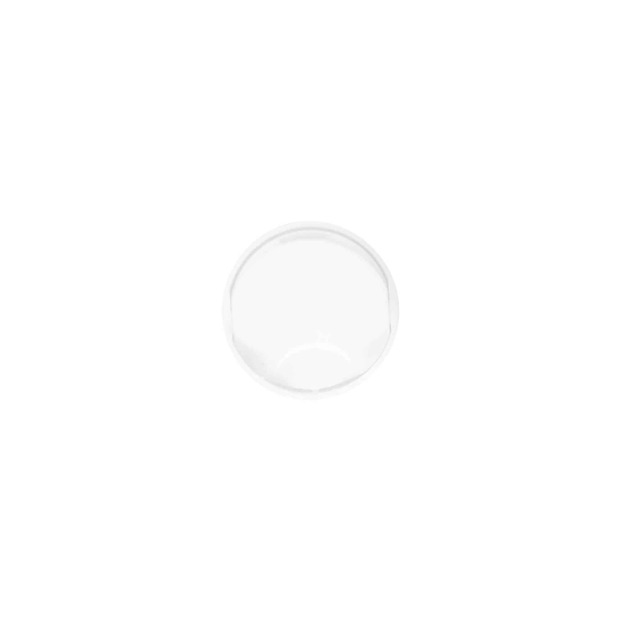 Skrutkovací uzáver Disc Top, PP plast, biela farba, pre hrdlo: 20/410