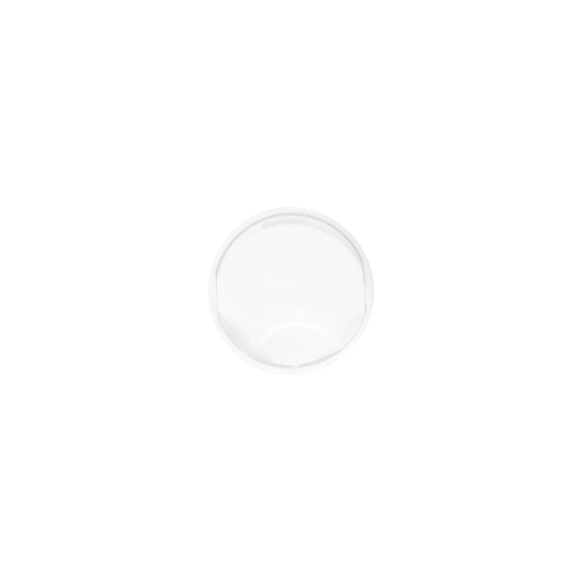 Skrutkovací uzáver Disc Top, PP-plast, biely, pre hrdlo: 20/410