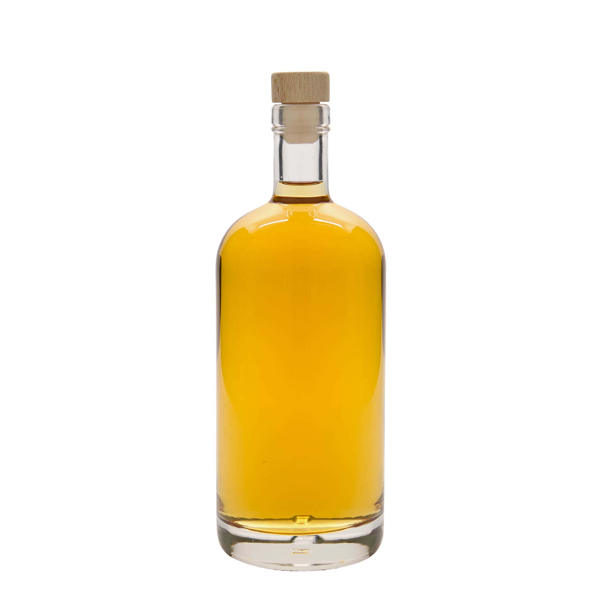 700 ml sklená fľaša „Linea Uno“, hrdlo: korok