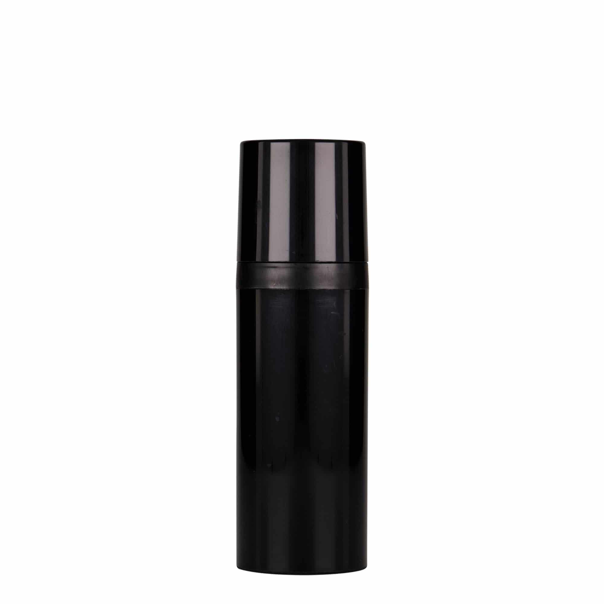 50 ml airless dávkovač 'Mezzo', PP-plast, čierny