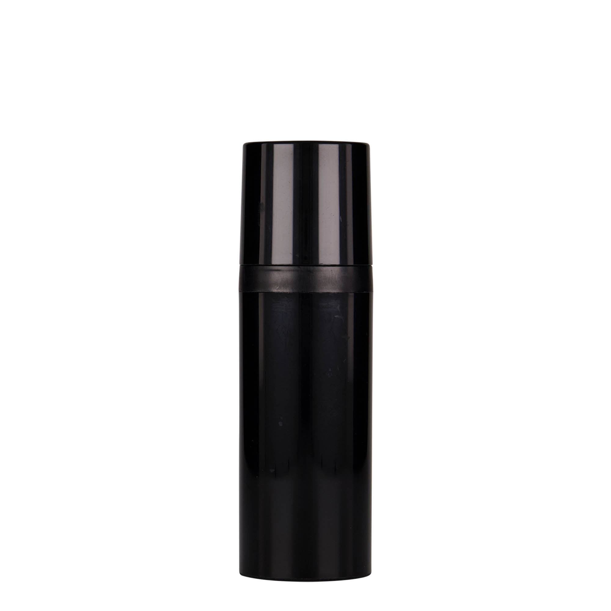 50 ml airless dávkovač 'Mezzo', PP-plast, čierny